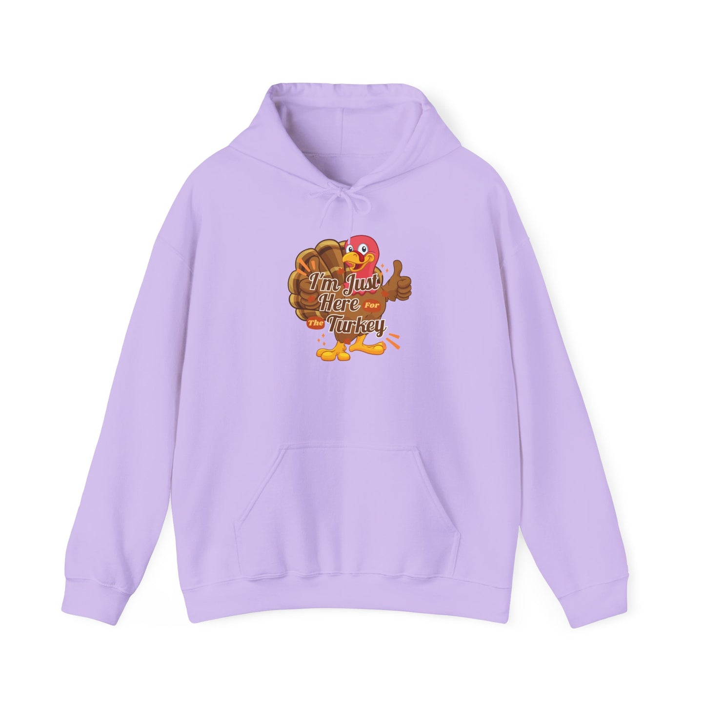 Here for the Turkey Unisex Heavy Blend™ Hooded Sweatshirt