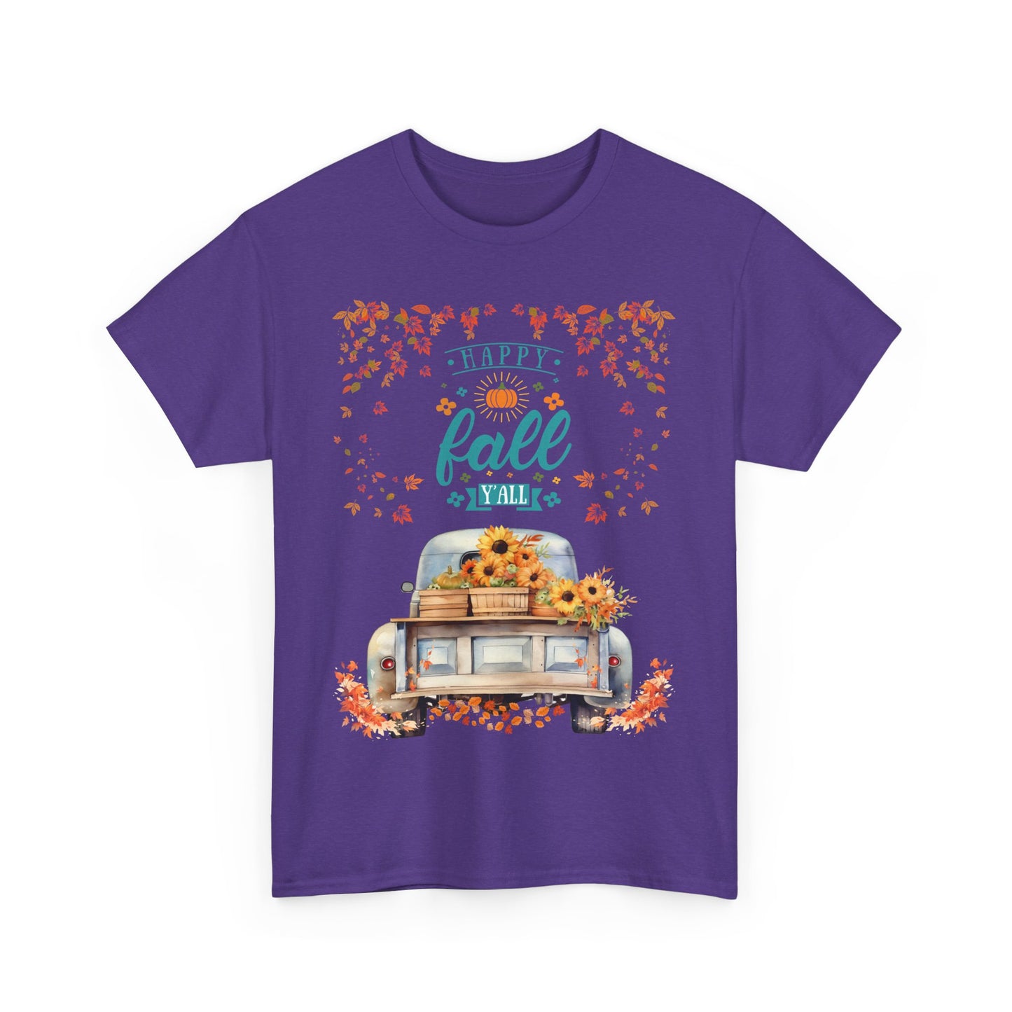 Happy Fall Heavy Cotton Tee