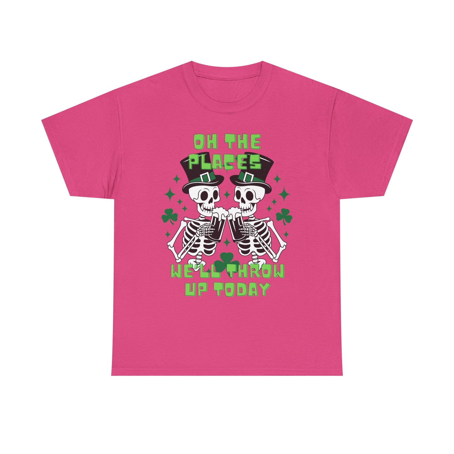 Oh the Places Unisex Heavy Cotton Tee