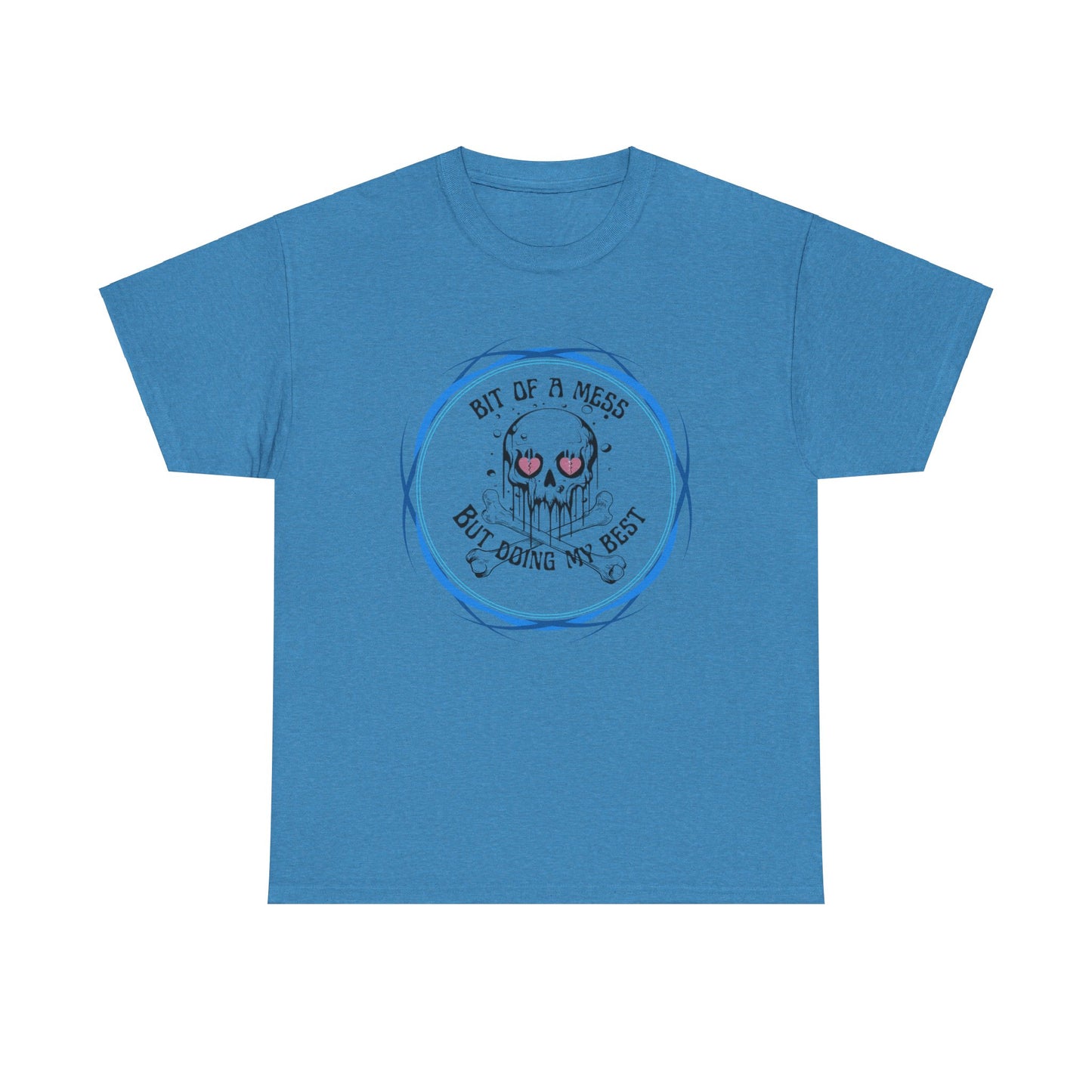 Bit of a Mess Unisex Heavy Cotton Tee