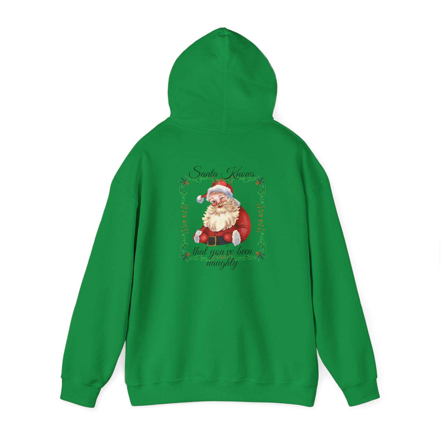 Santa Knows Unisex Heavy Blend™ Hooded Sweatshirt
