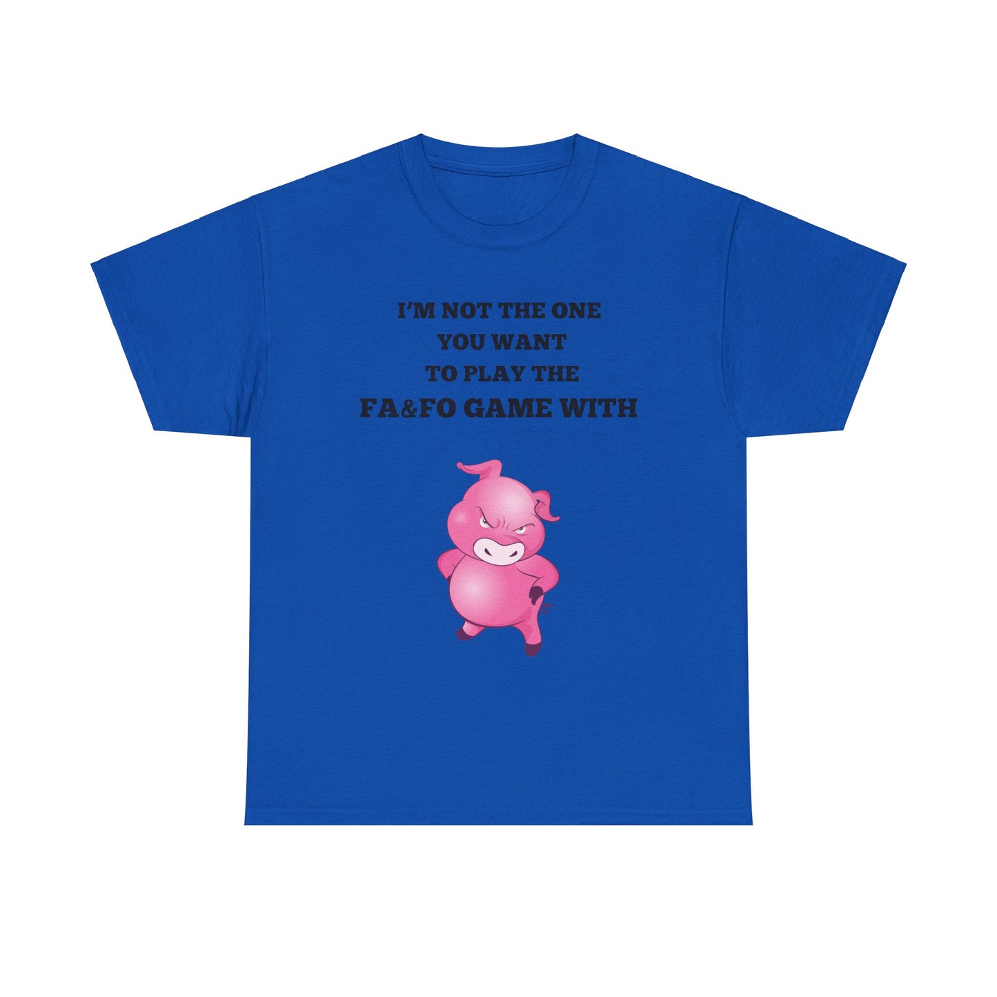 I'm Not The One To Play Unisex Heavy Cotton Tee