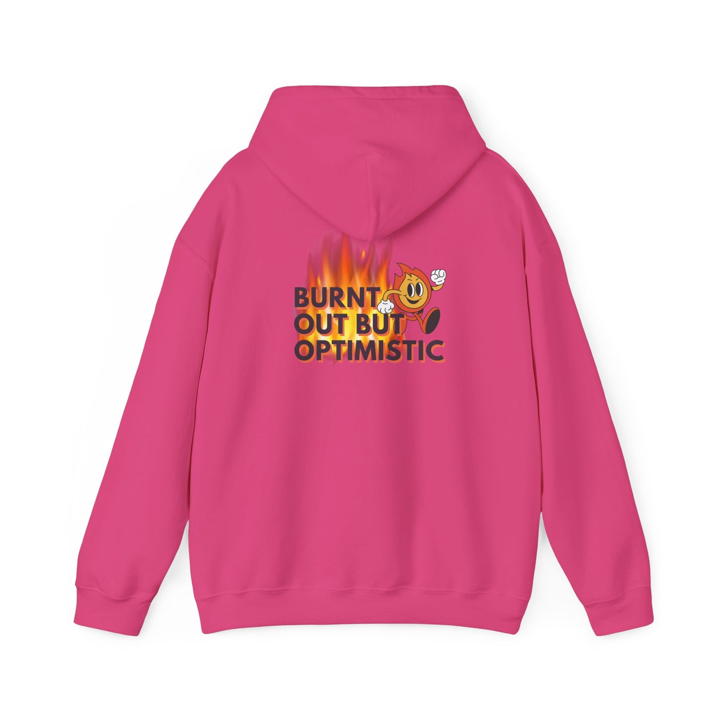 Burnt out Unisex Heavy Blend™ Hooded Sweatshirt