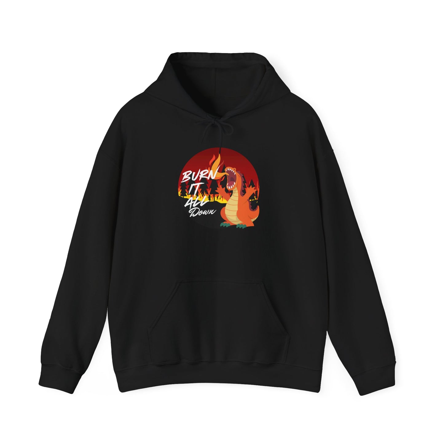 Burn It Unisex Heavy Blend™ Hooded Sweatshirt