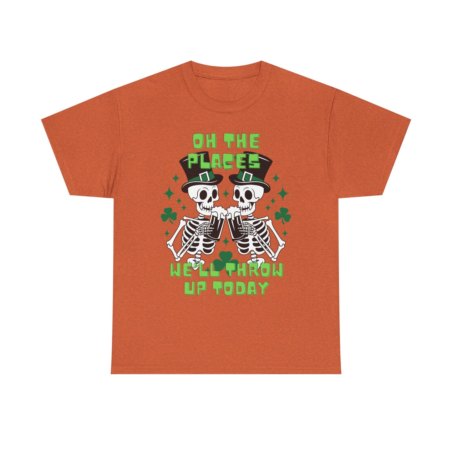 Oh the Places Unisex Heavy Cotton Tee