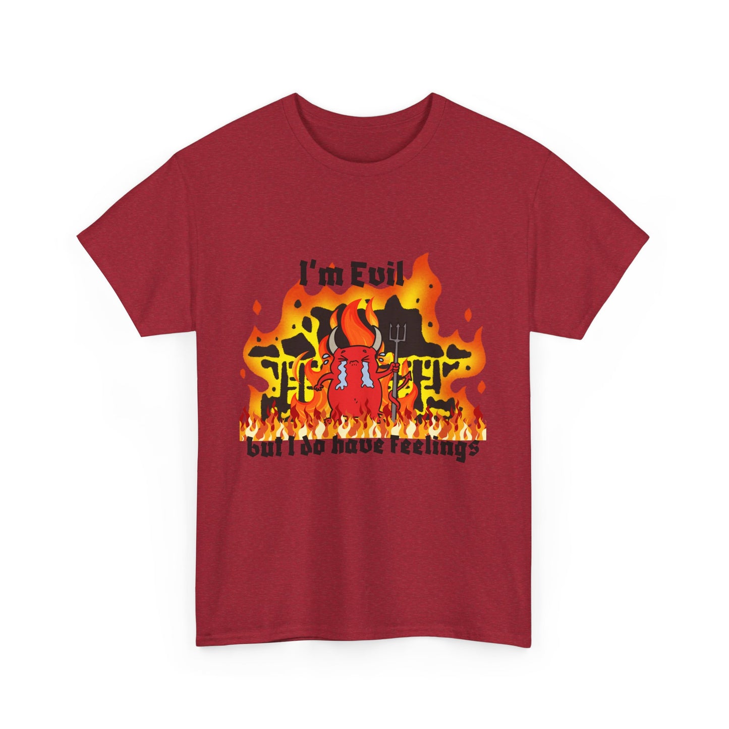 I'm evil Unisex Heavy Cotton Tee