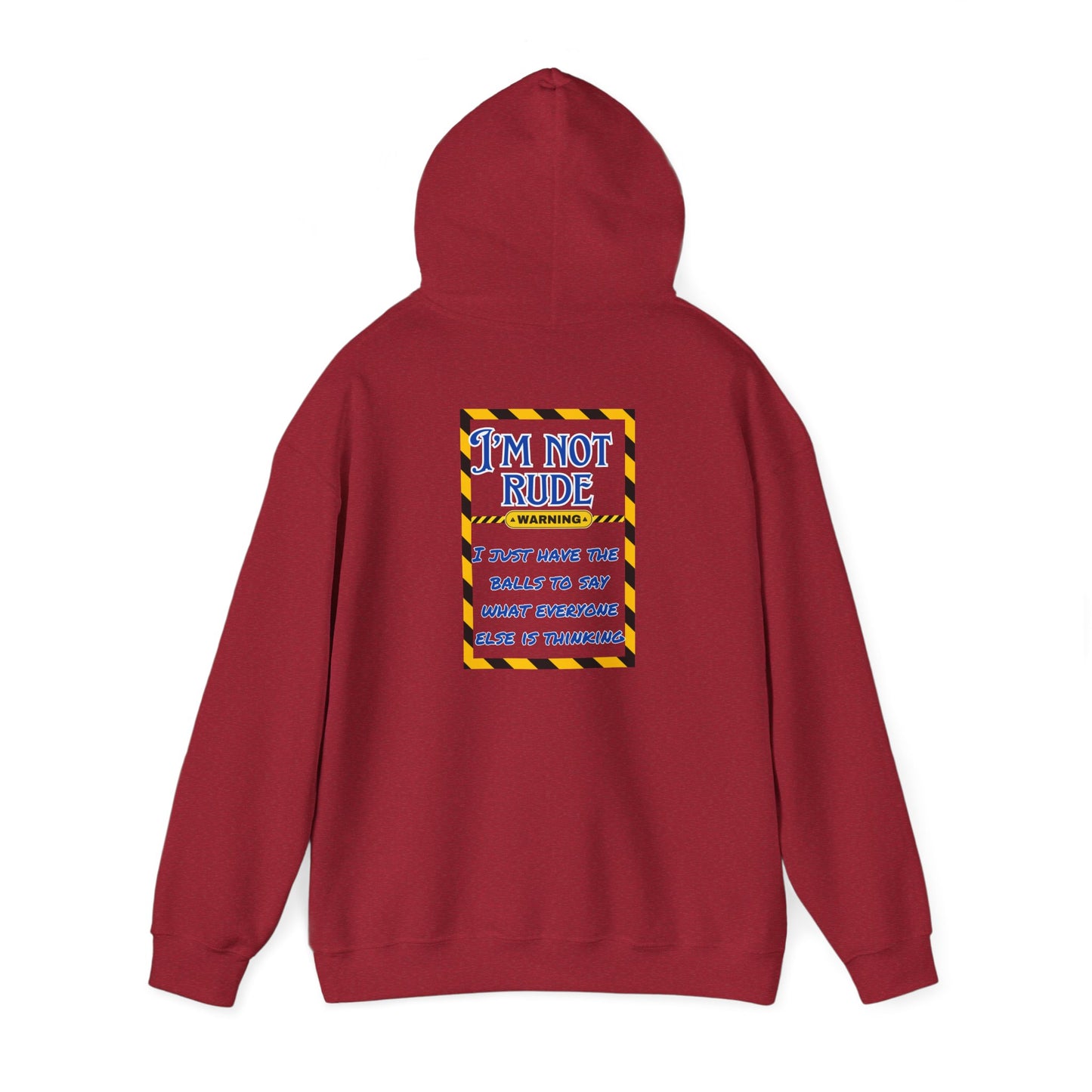 Not Rude Unisex Heavy Blend™ Hooded Sweatshirt