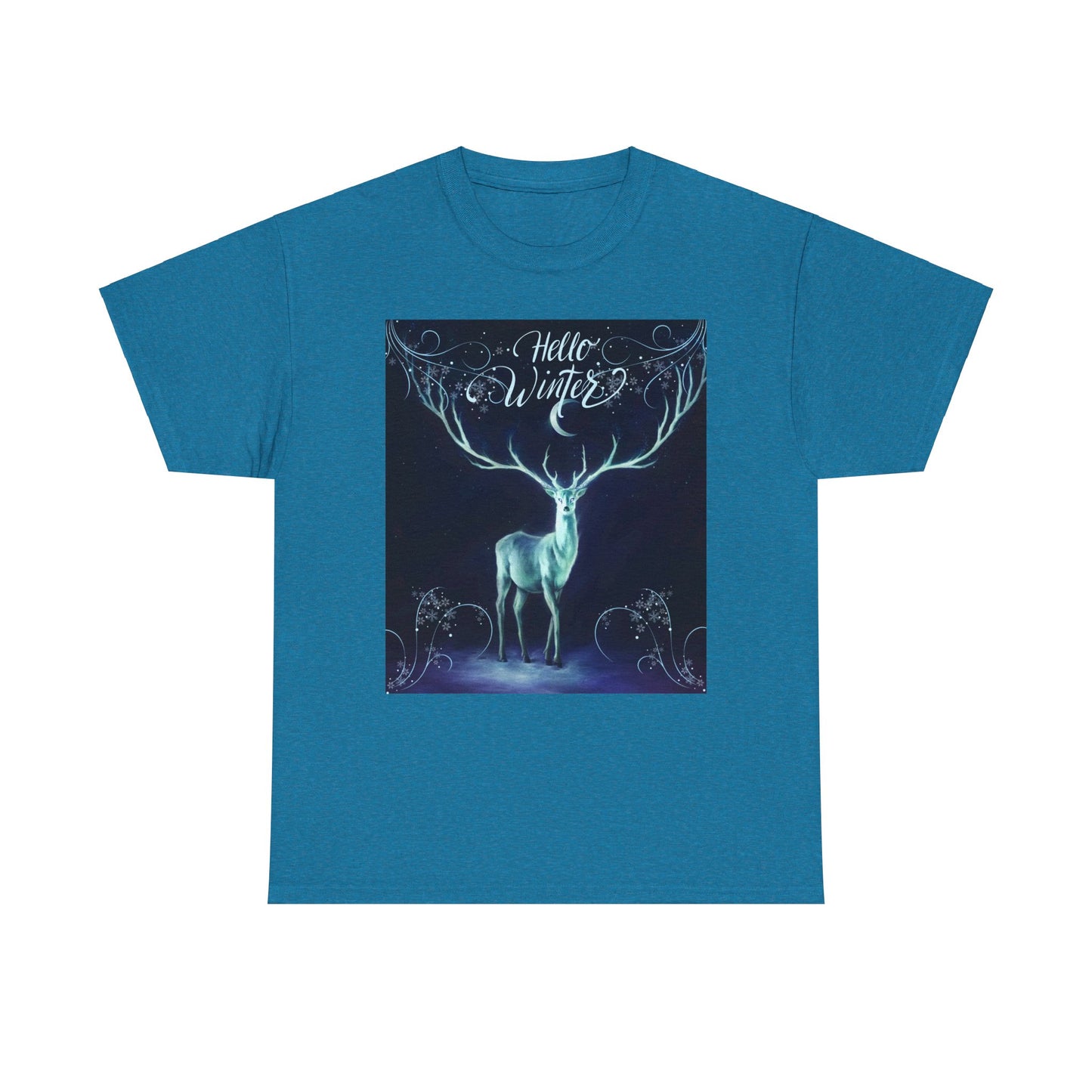 Hello Winter Unisex Heavy Cotton Tee
