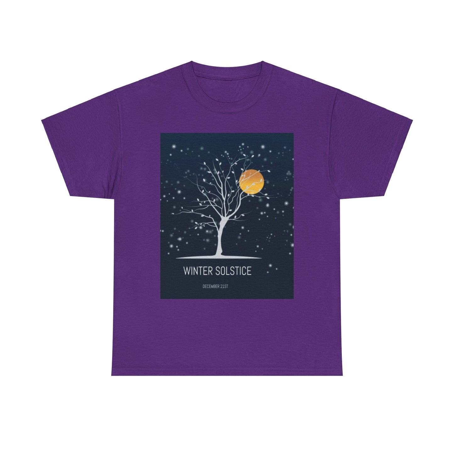 Winter Solstice Unisex Heavy Cotton Tee