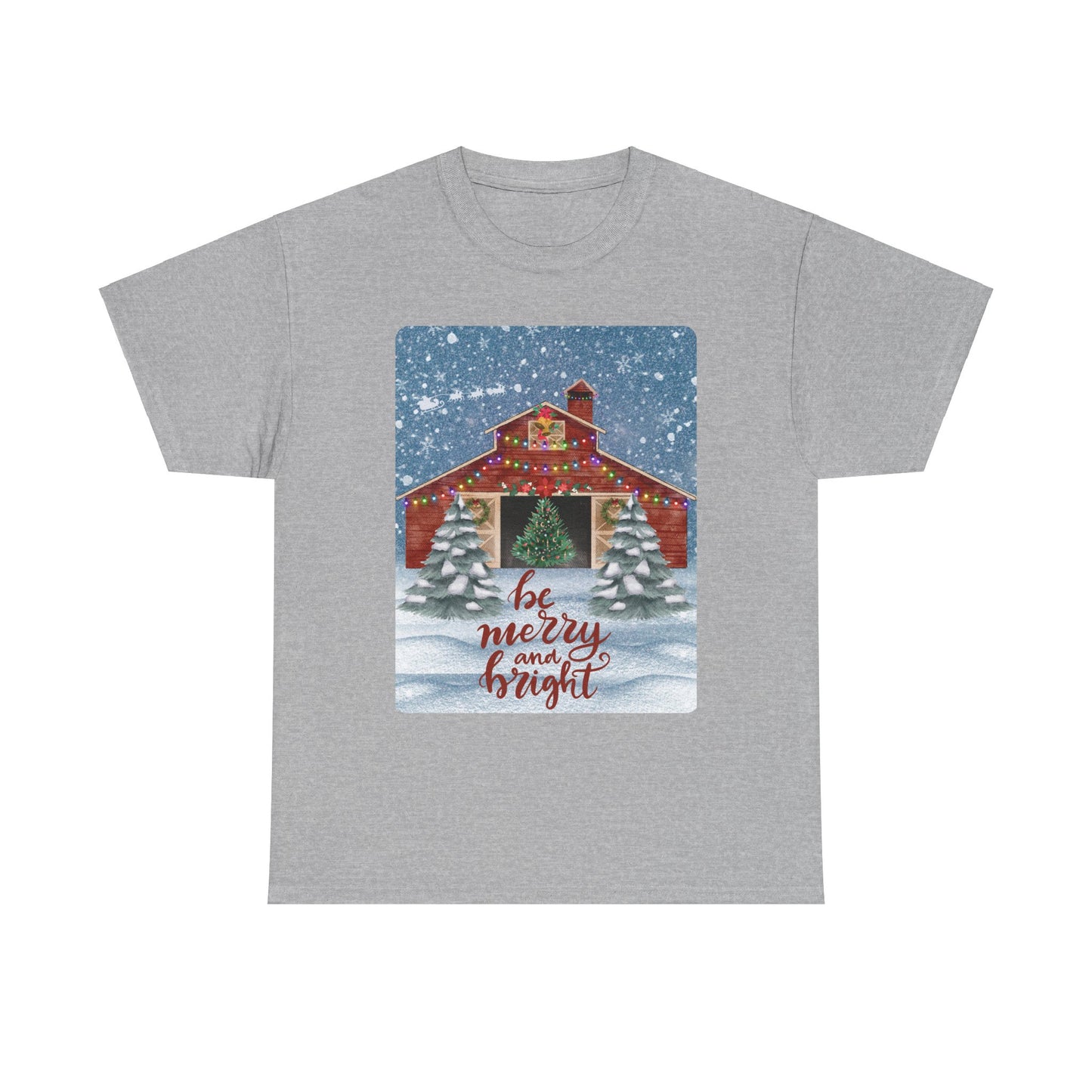 Be Merry Unisex Heavy Cotton Tee