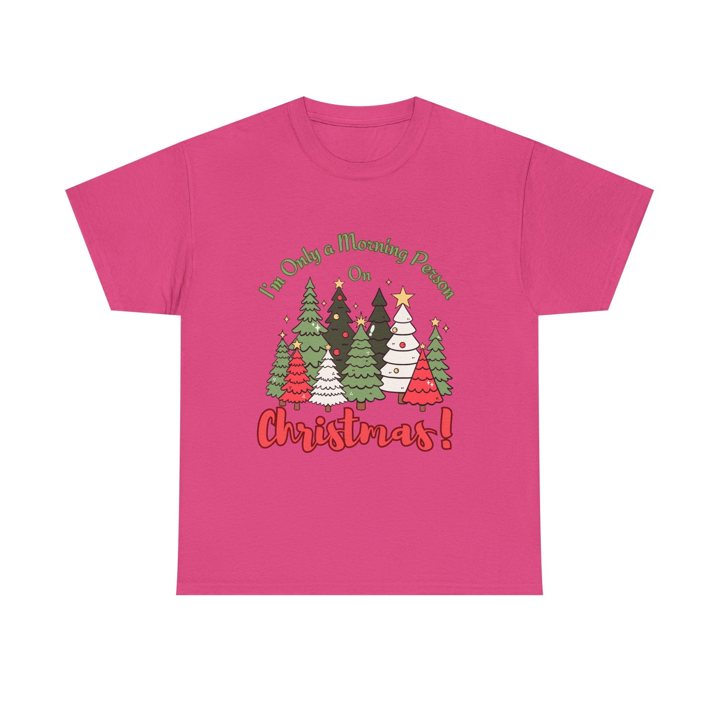 Morning Person Unisex Heavy Cotton Tee