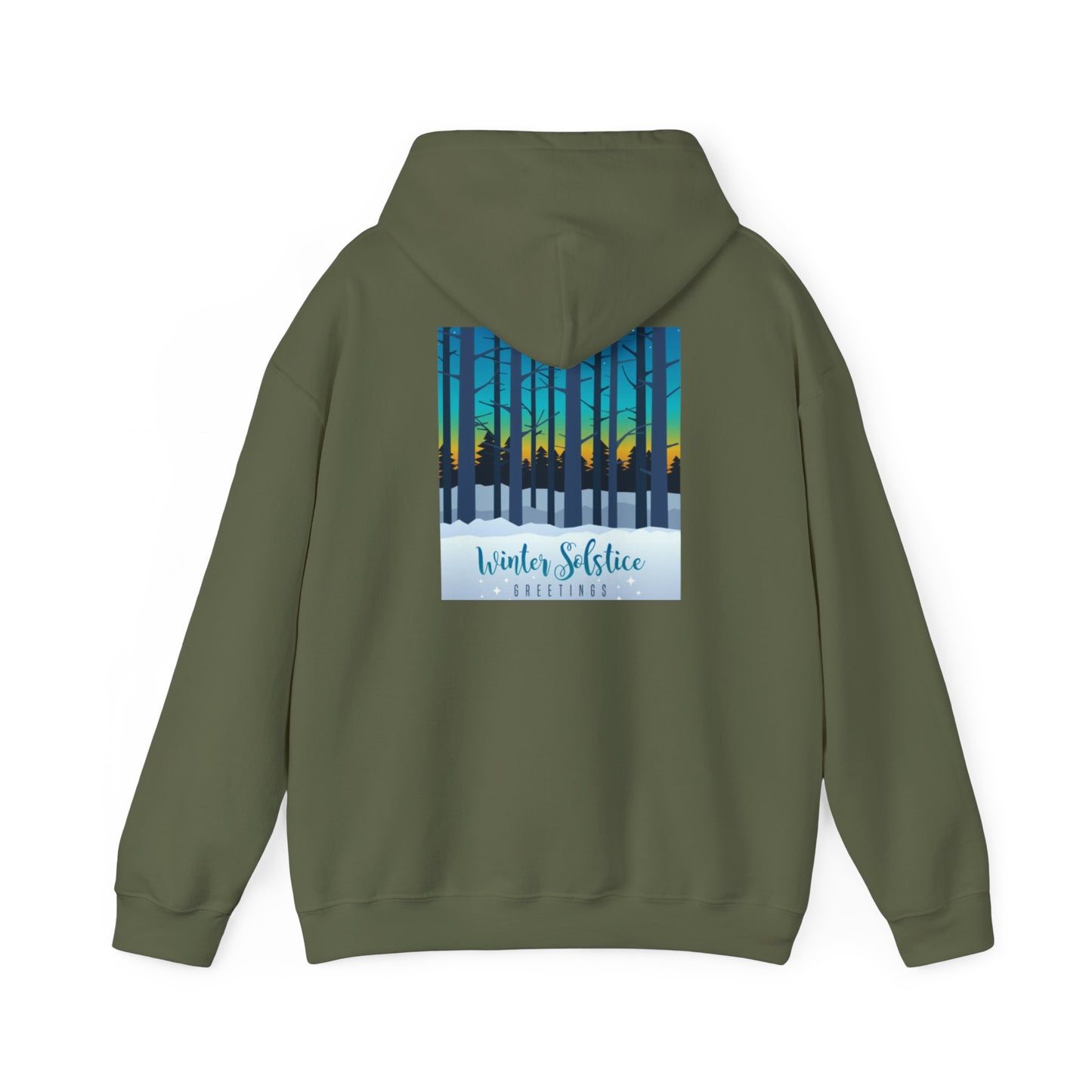 Winter Solstice Unisex Heavy Blend™ Hooded Sweatshirt