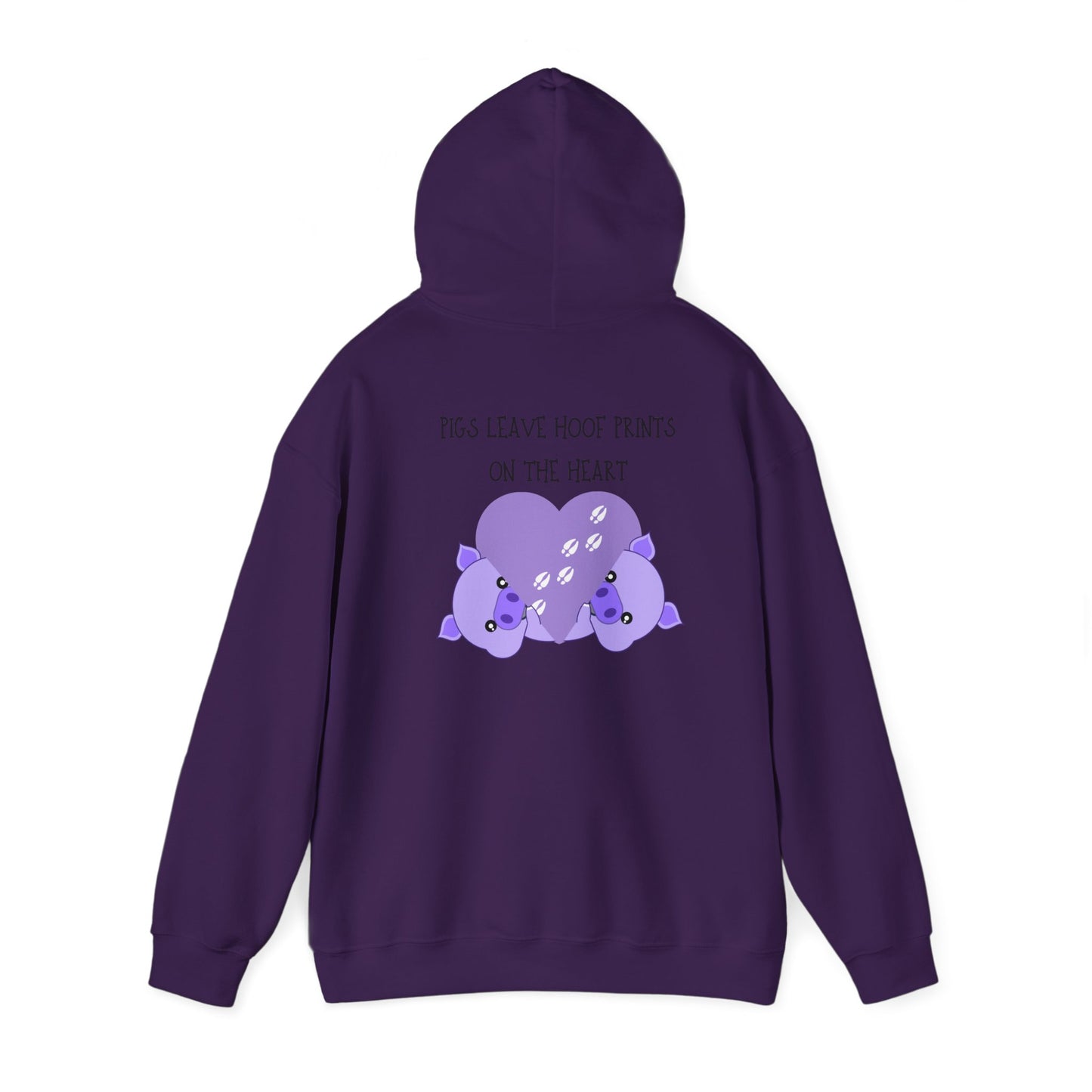 Pigs leave Unisex Heavy Blend™ Hooded Sweatshirt
