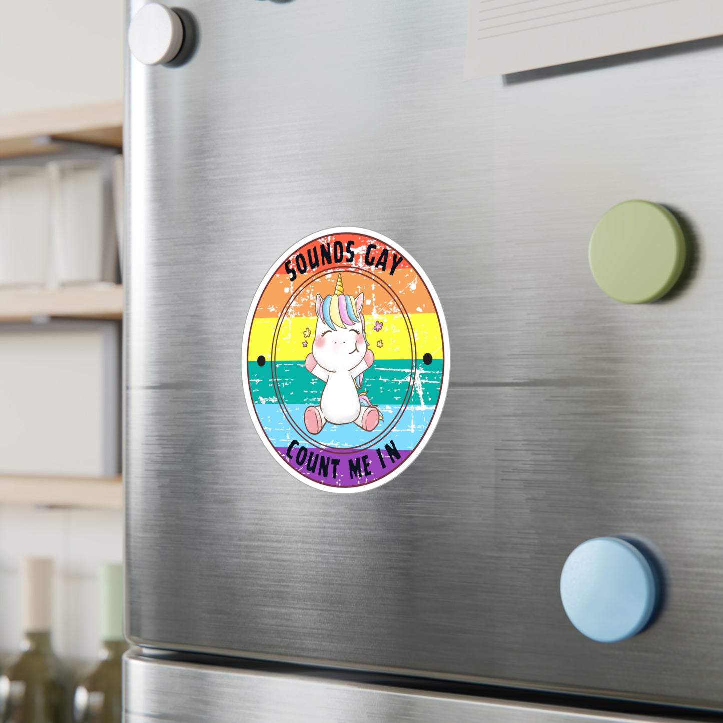 Sounds Gay Vinyl Decals