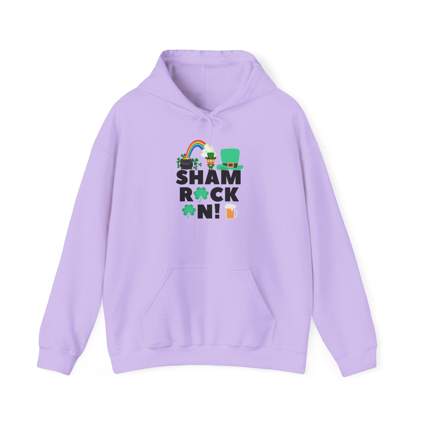 Shamrock On Unisex Heavy Blend™ Hooded Sweatshirt