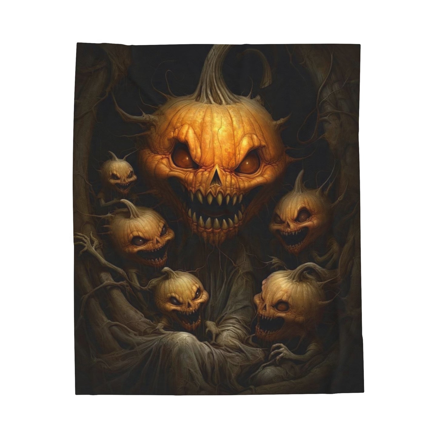 Halloween Velveteen Plush Blanket