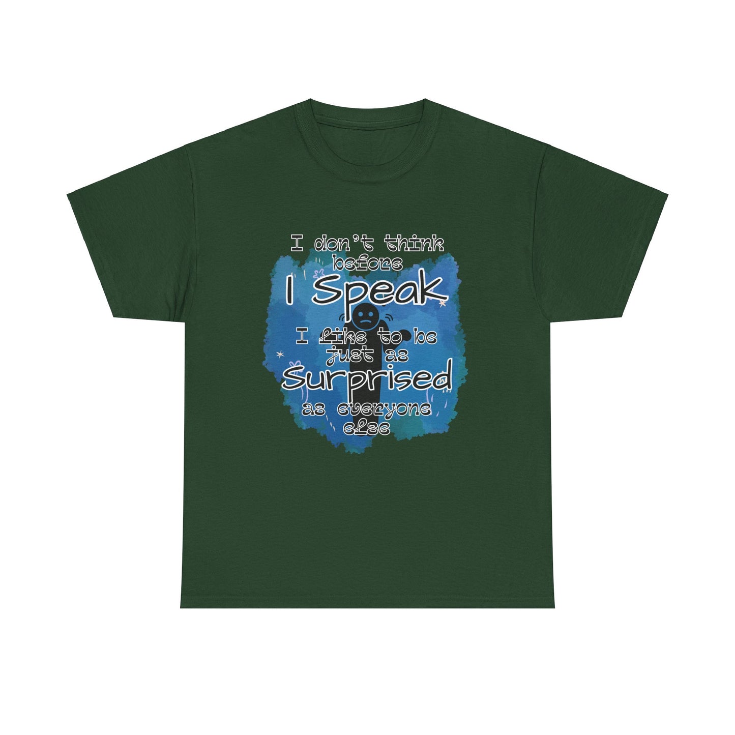 I Don't Think Unisex Heavy Cotton Tee