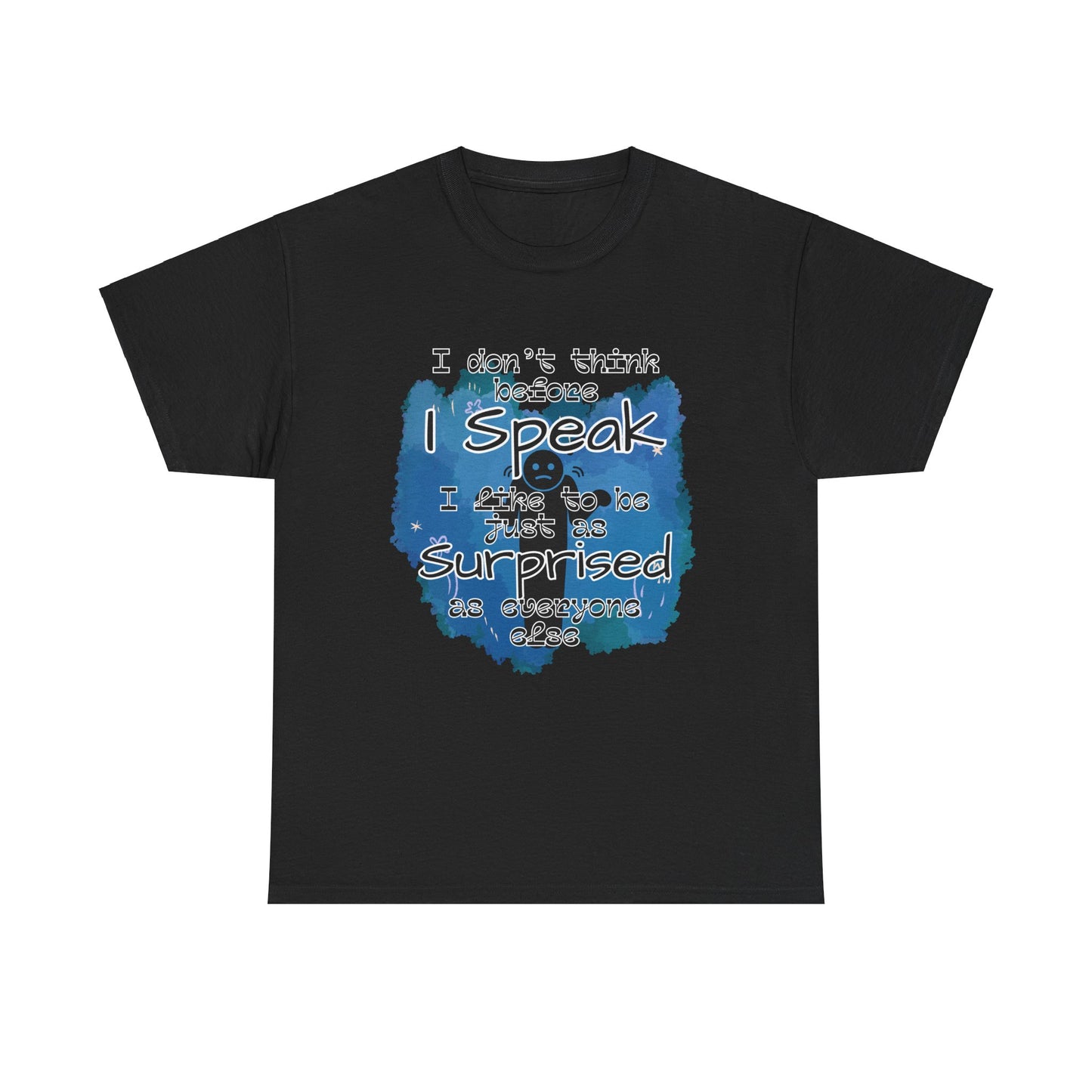 I Don't Think Unisex Heavy Cotton Tee
