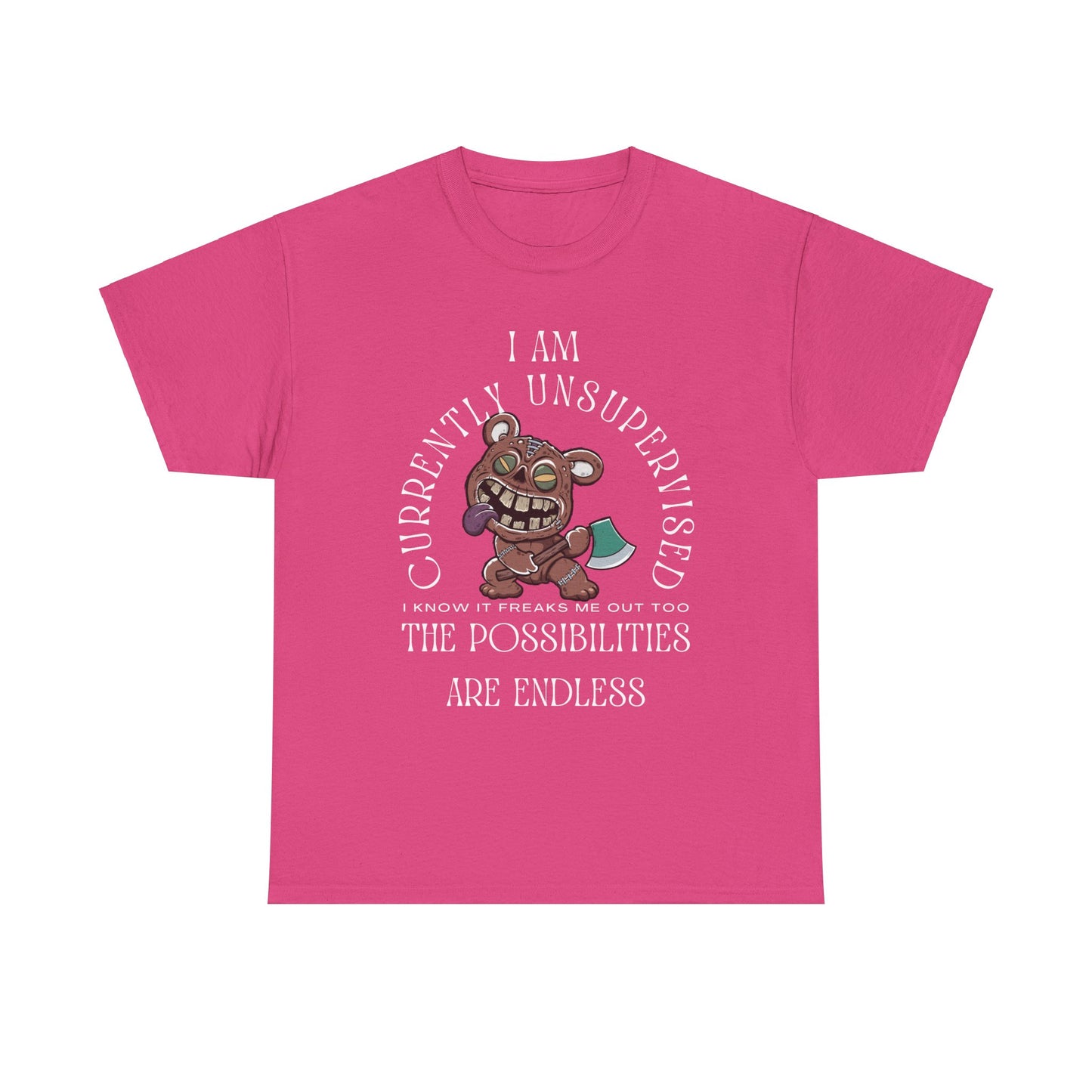 Unsupervised Unisex Heavy Cotton Tee