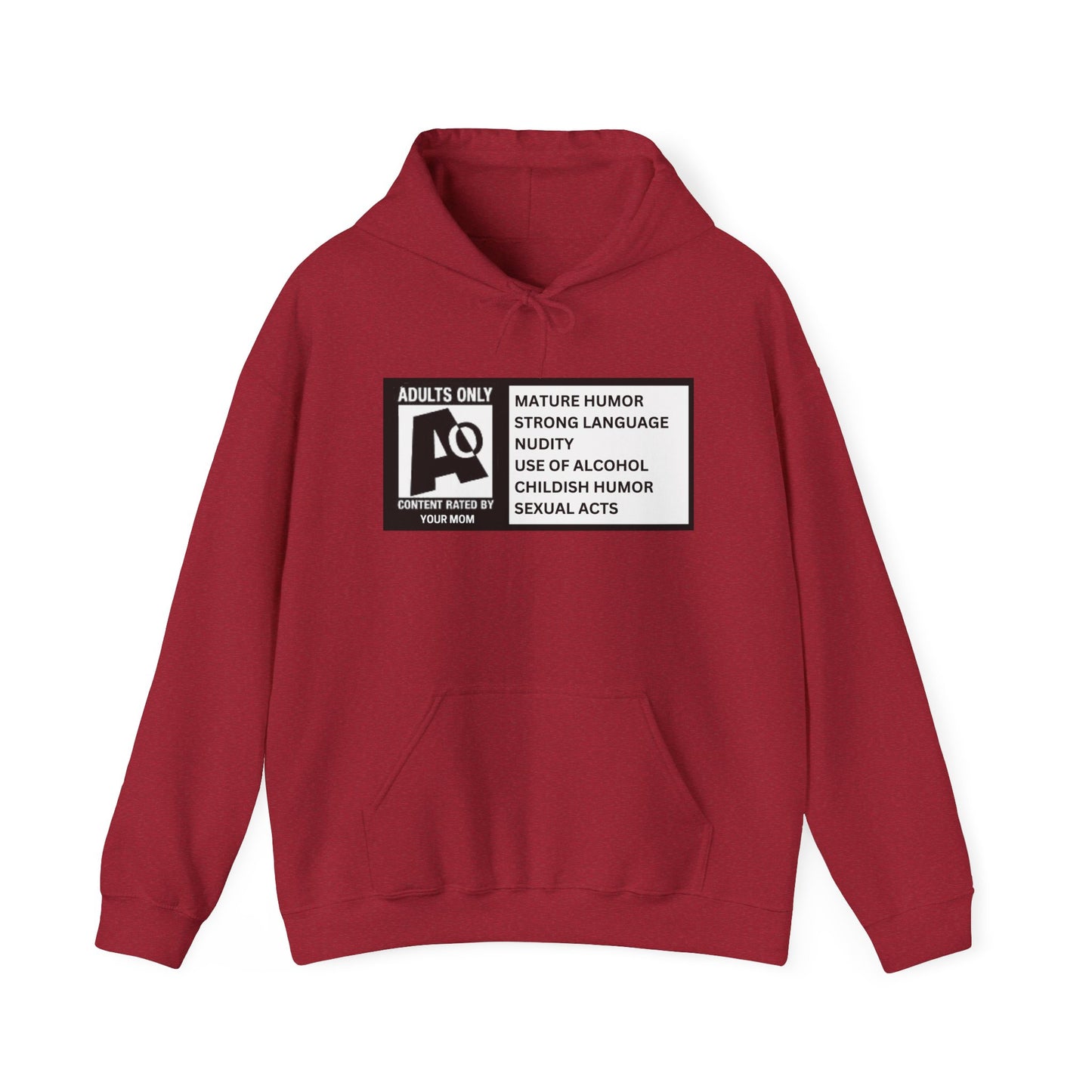 Maturity Rating Unisex Heavy Blend™ Hooded Sweatshirt