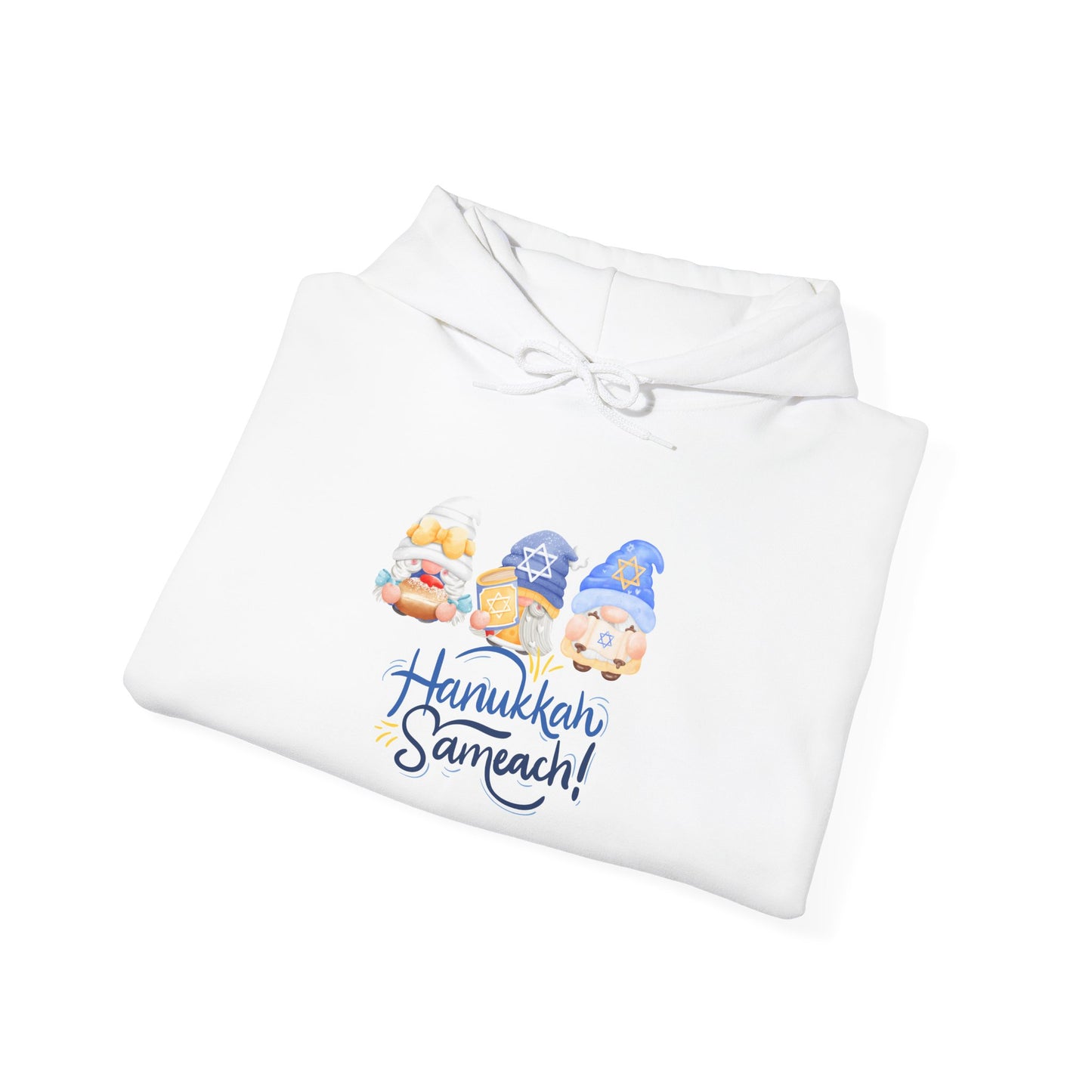 Hanukkah Gnomes Unisex Heavy Blend™ Hooded Sweatshirt