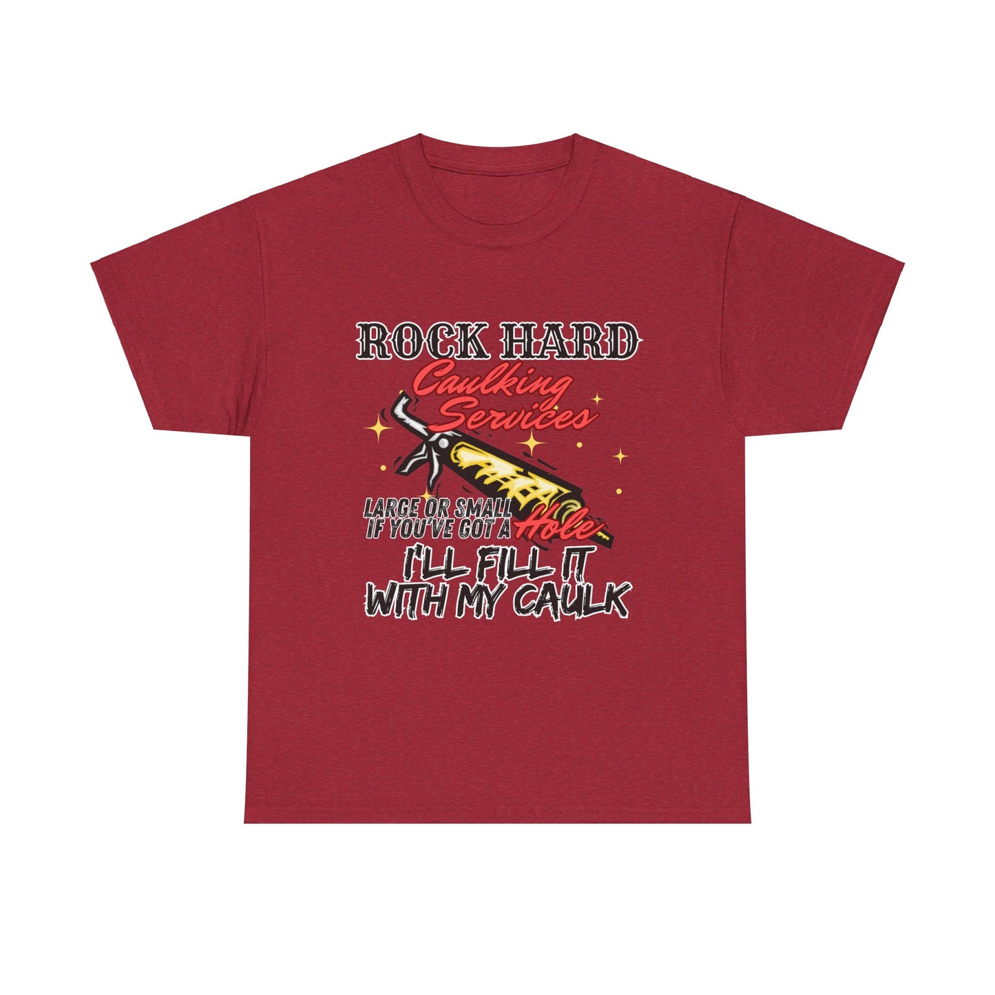 Caulking Unisex Heavy Cotton Tee