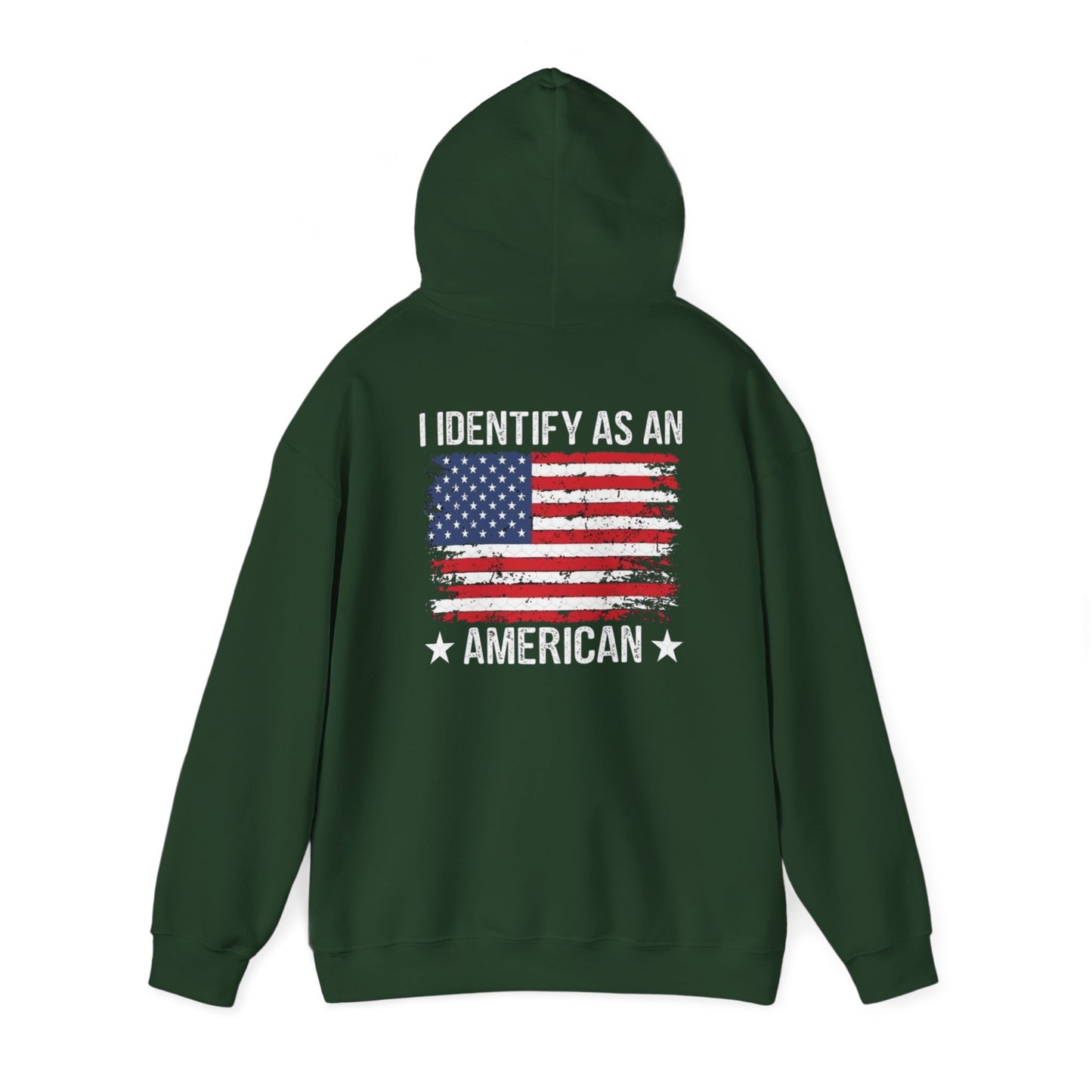 Identify as Unisex Heavy Blend™ Hooded Sweatshirt