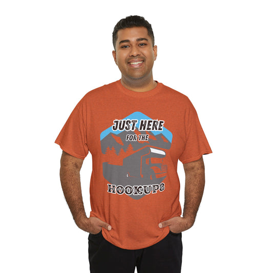 Hookups Unisex Heavy Cotton Tee