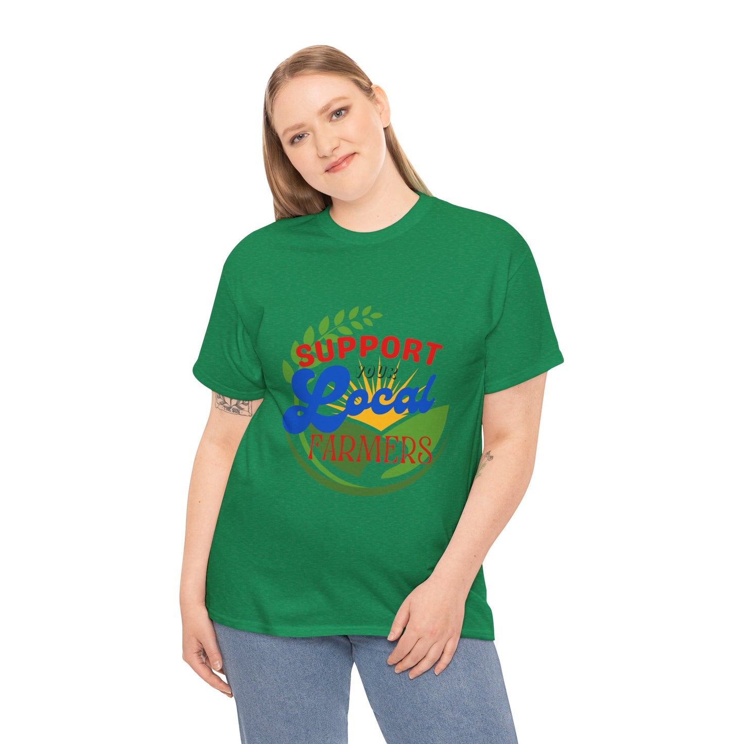 Support Unisex Heavy Cotton Tee