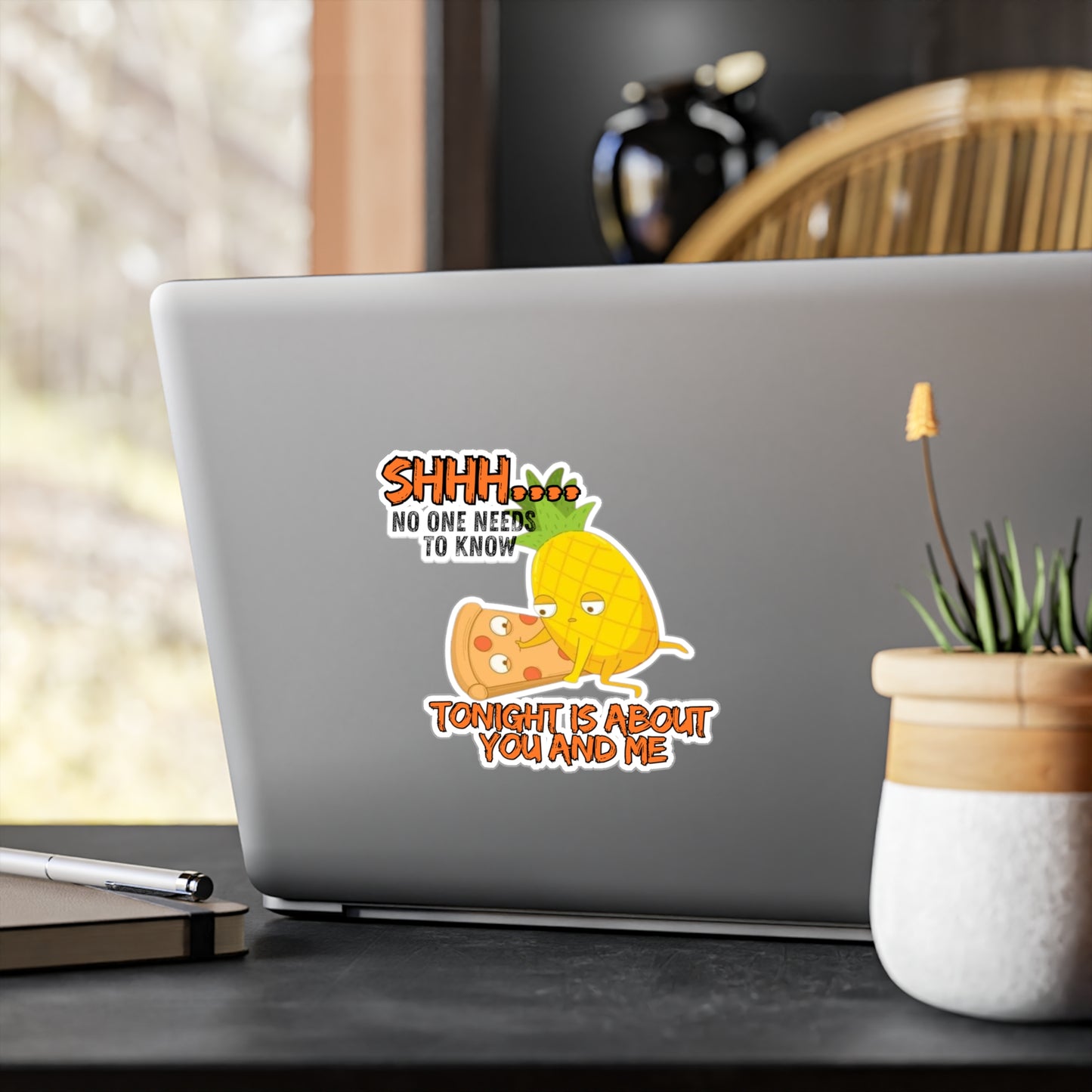 Shhh... Kiss-Cut Vinyl Decals