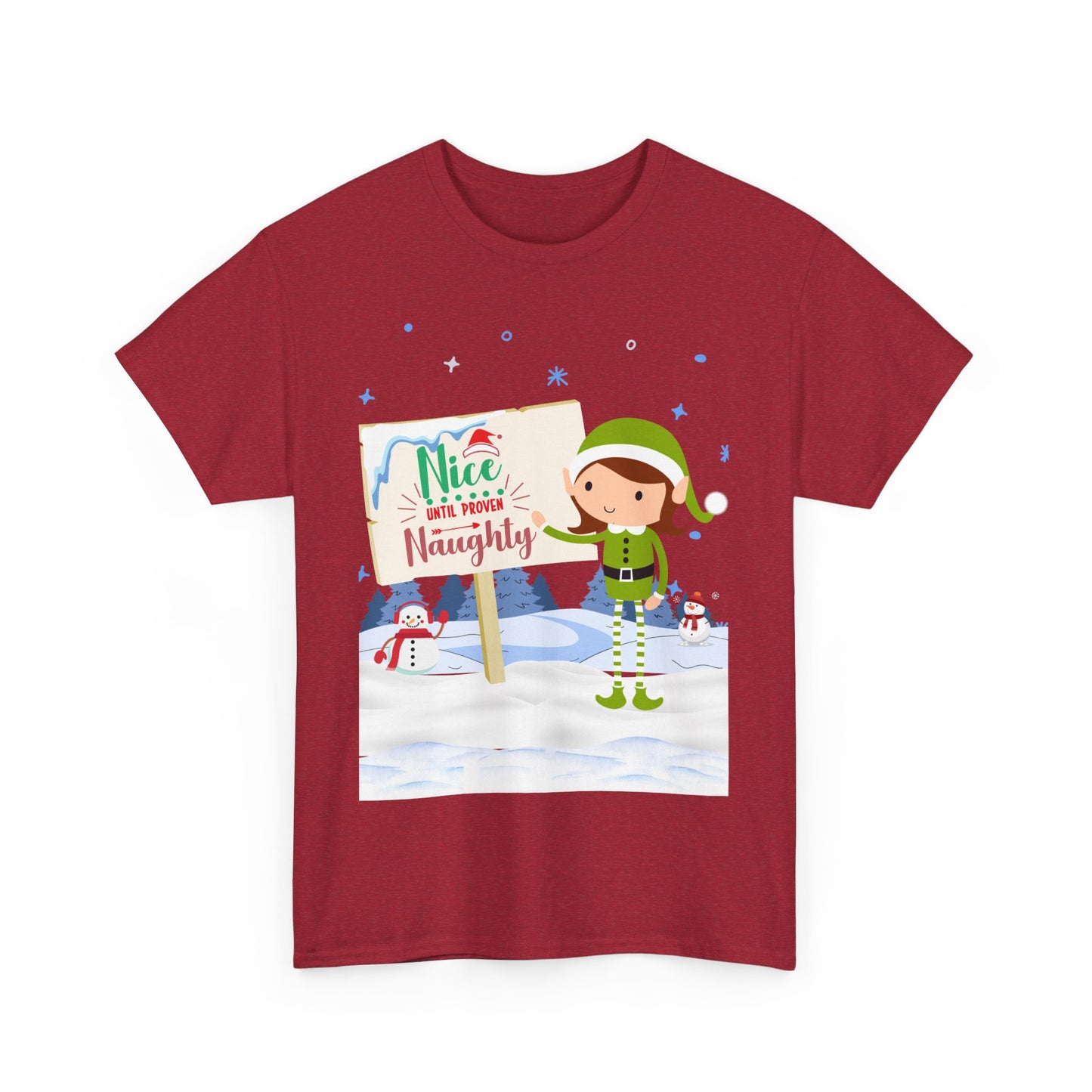 Nice until Unisex Heavy Cotton Tee