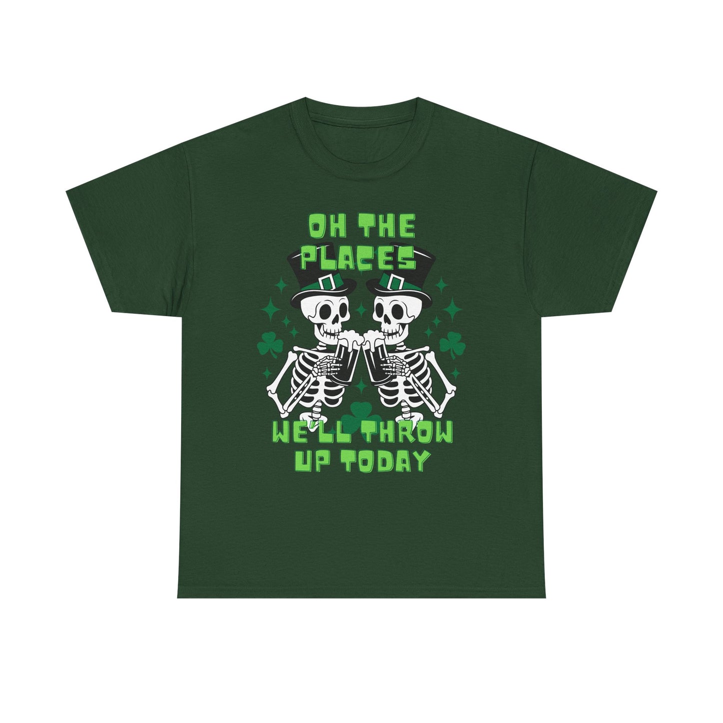 Oh the Places Unisex Heavy Cotton Tee