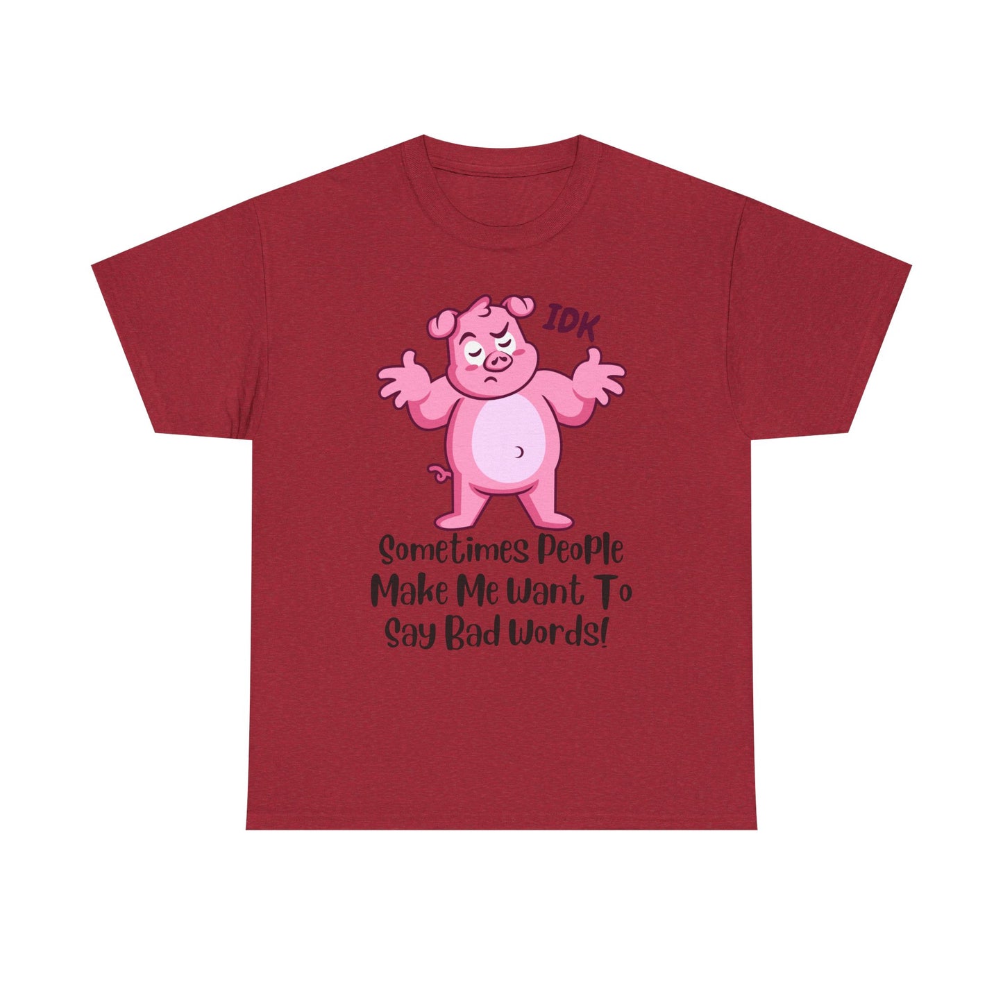 Bad Words Unisex Heavy Cotton Tee