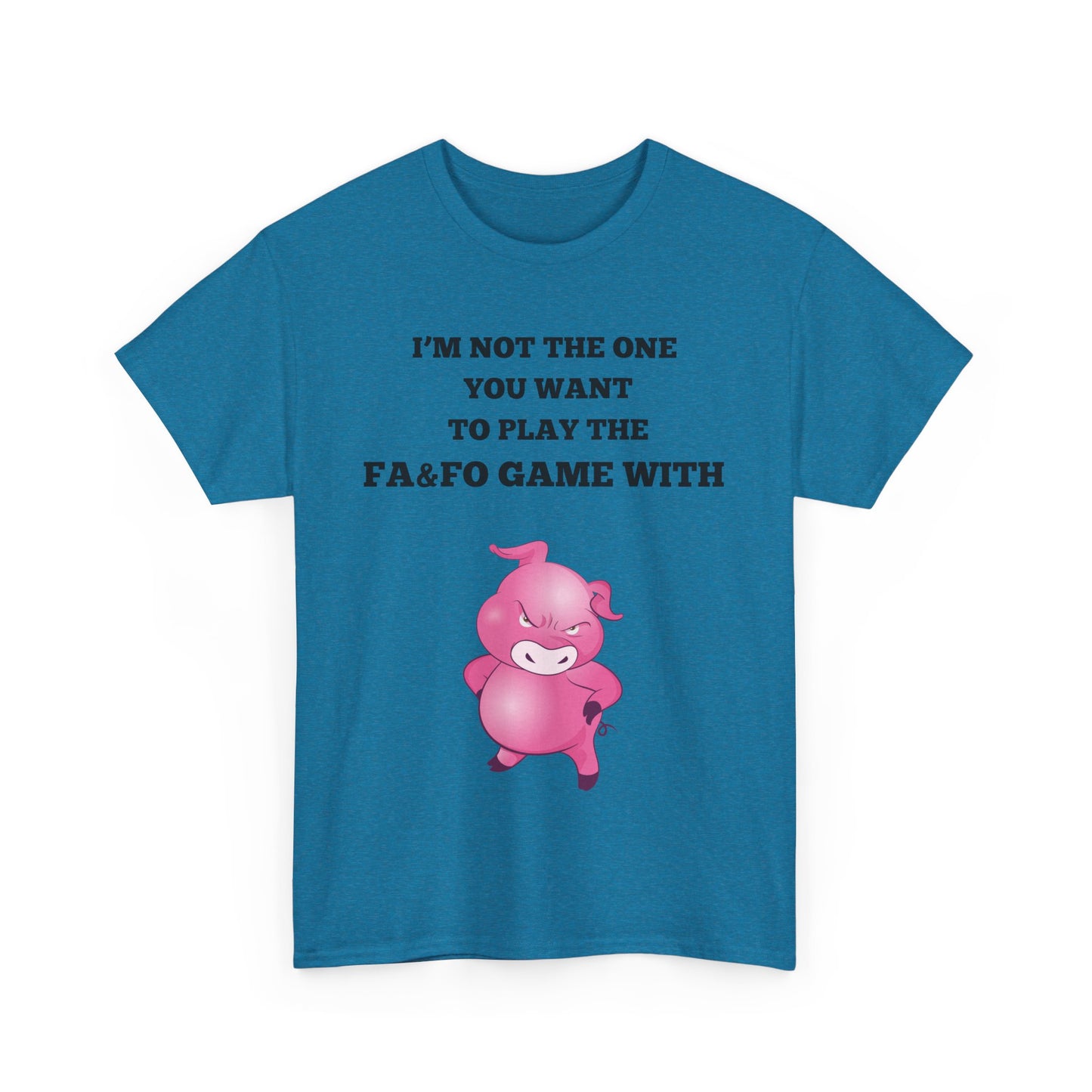 I'm Not The One To Play Unisex Heavy Cotton Tee