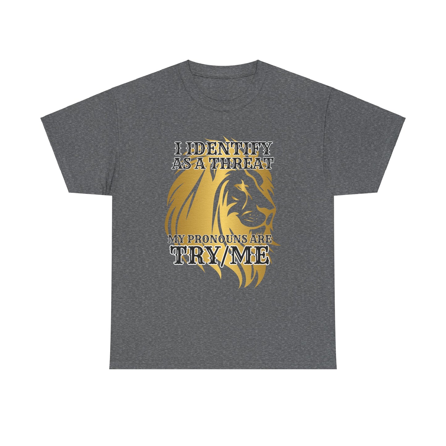 Pronouns Unisex Heavy Cotton Tee