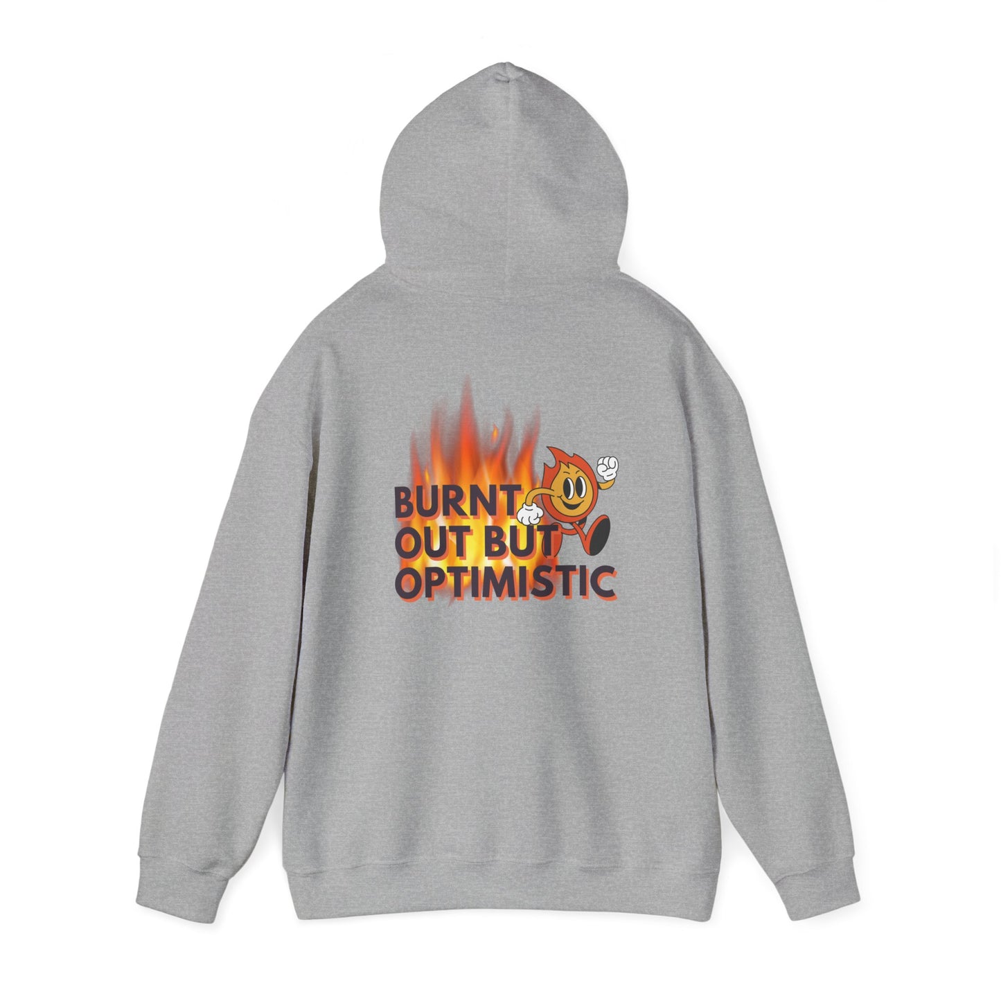 Burnt out Unisex Heavy Blend™ Hooded Sweatshirt