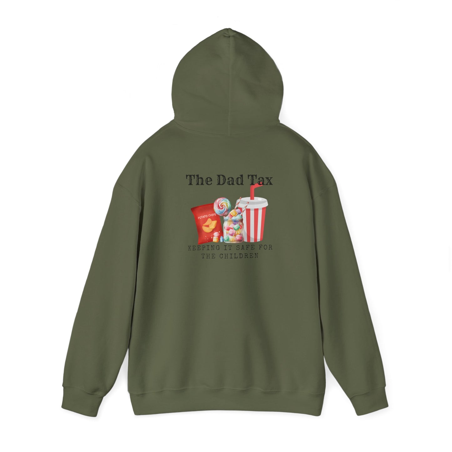Dad Tax Unisex Heavy Blend™ Hooded Sweatshirt