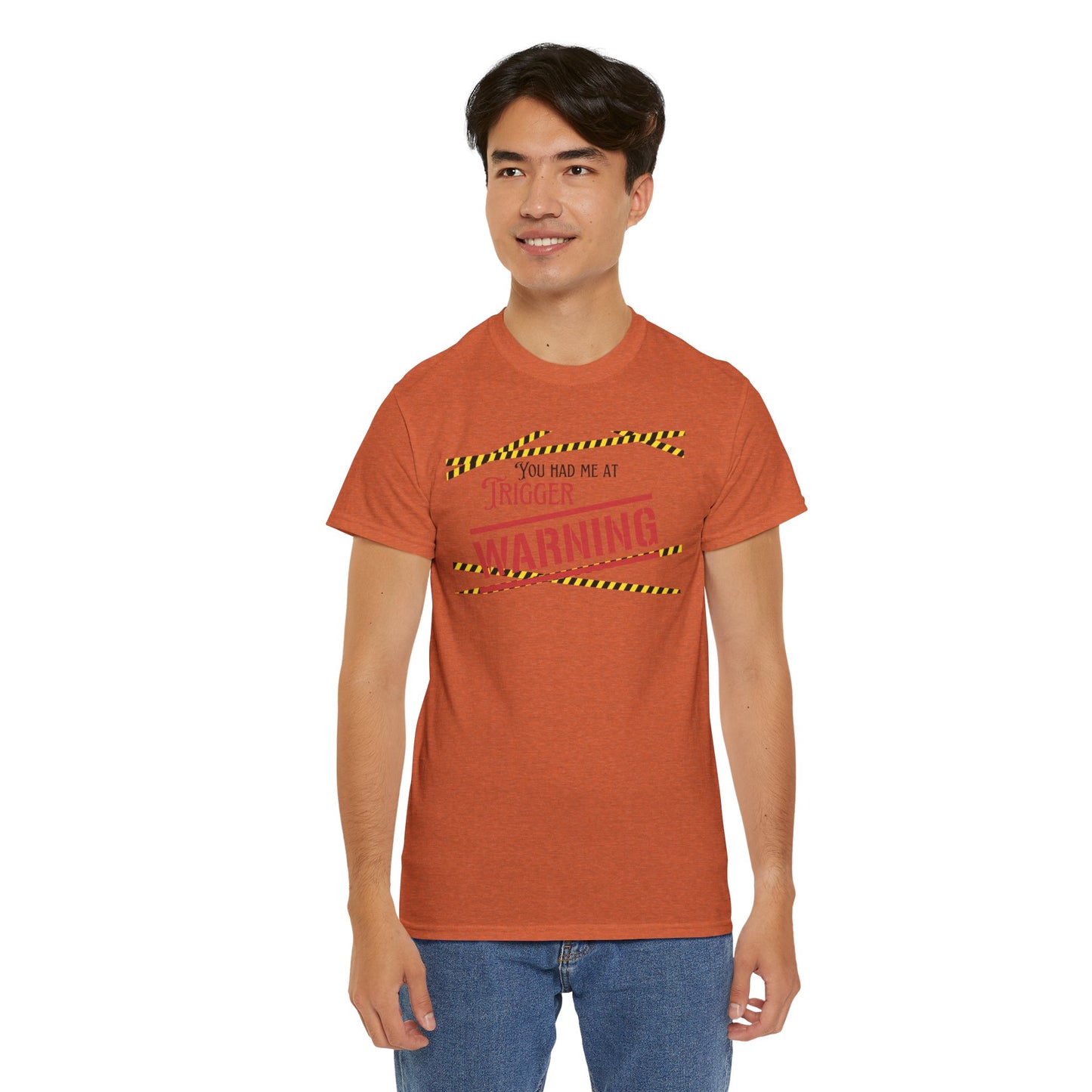 Trigger Warning Unisex Heavy Cotton Tee