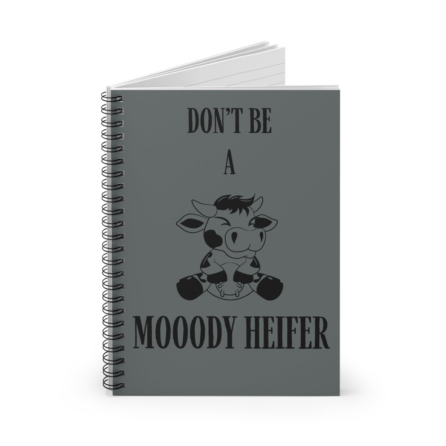 Mooody Spiral Notebook - Ruled Line