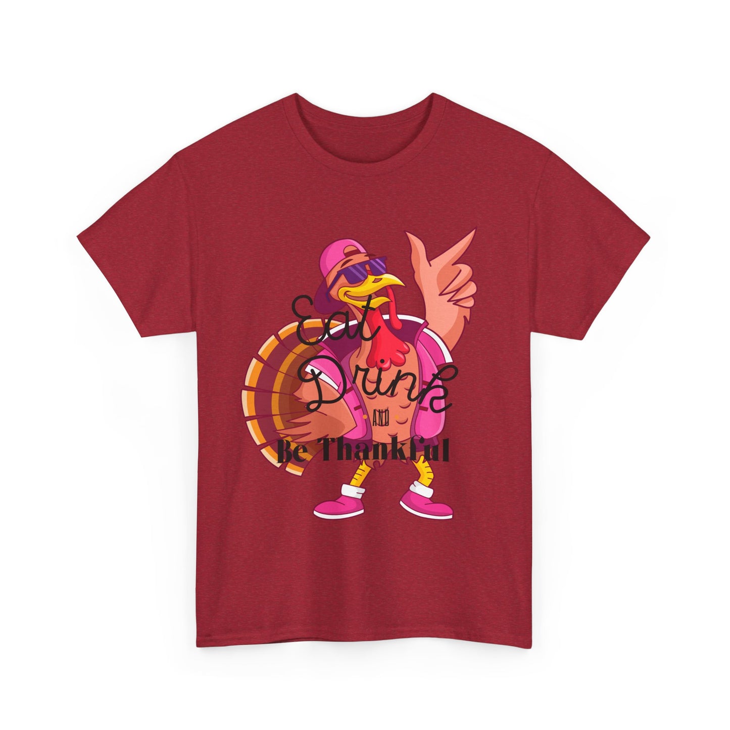 Eat Drink Unisex Heavy Cotton Tee