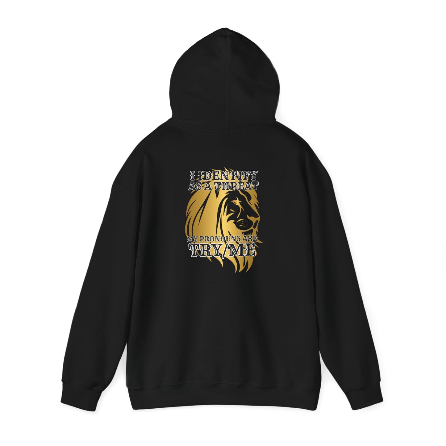Pronouns Unisex Heavy Blend™ Hooded Sweatshirt