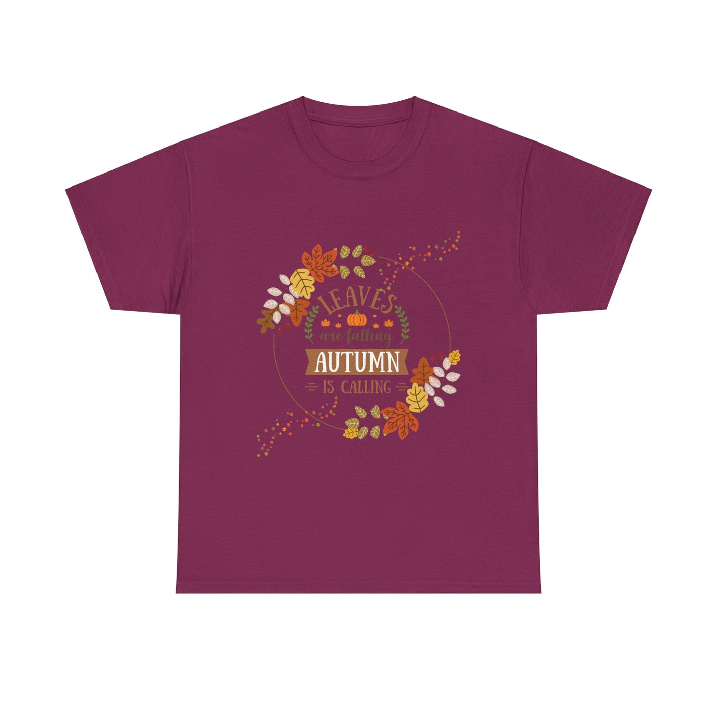 Leaves Unisex Heavy Cotton Tee