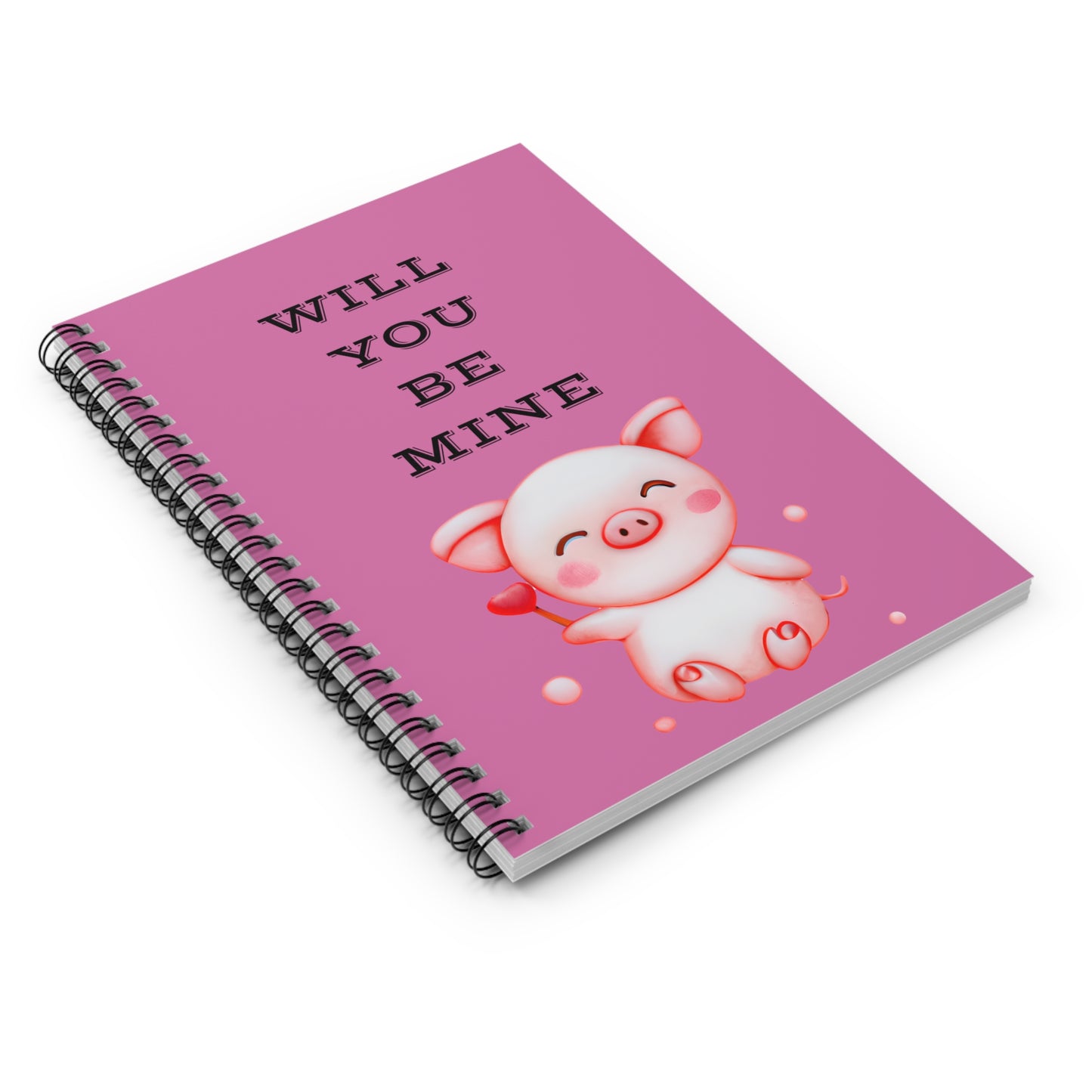 WILL YOU Spiral Notebook - Ruled Line