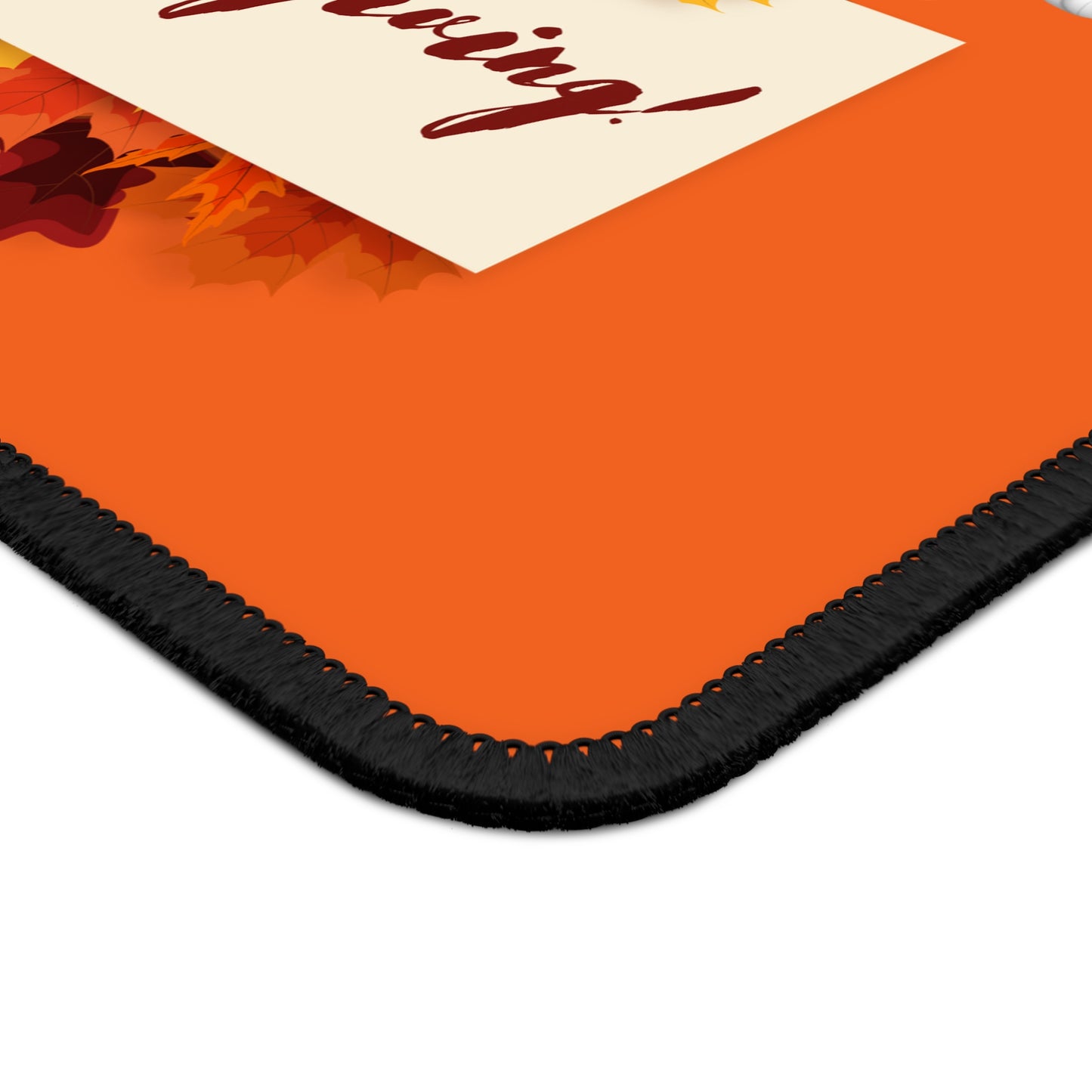 Gnome Thanksgiving Gaming Mouse Pad