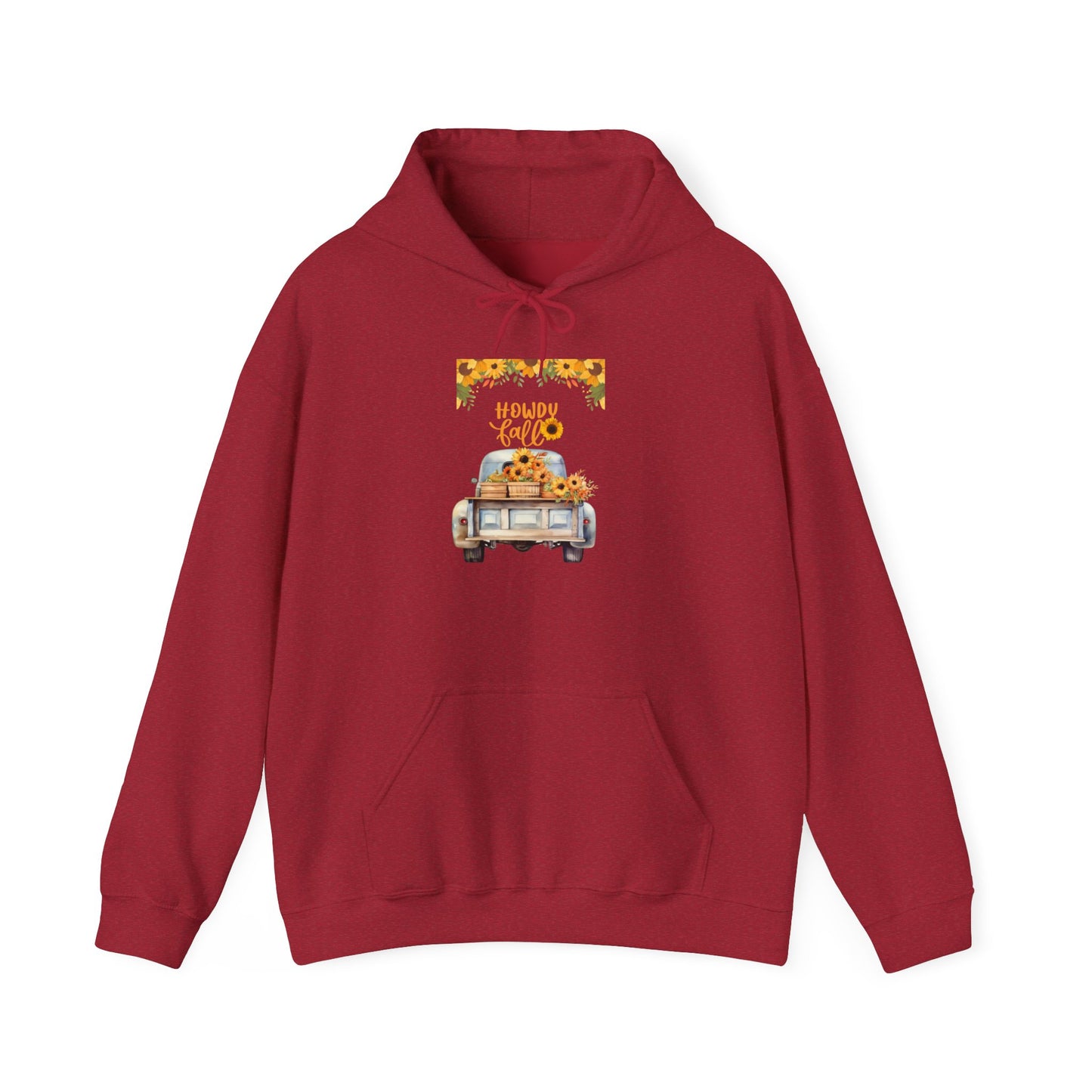 Howdy Fall Unisex Heavy Blend™ Hooded Sweatshirt