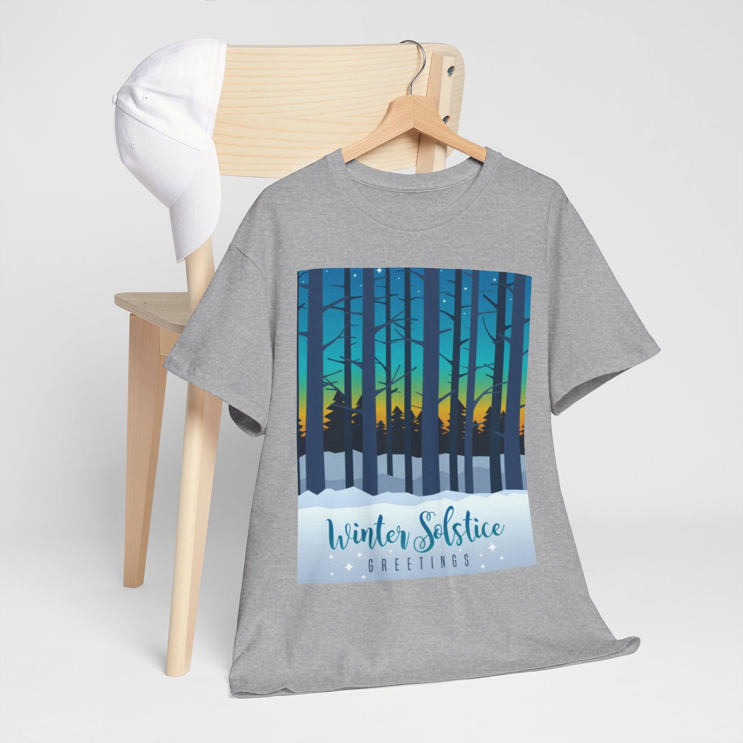 Winter Solstice Unisex Heavy Cotton Tee