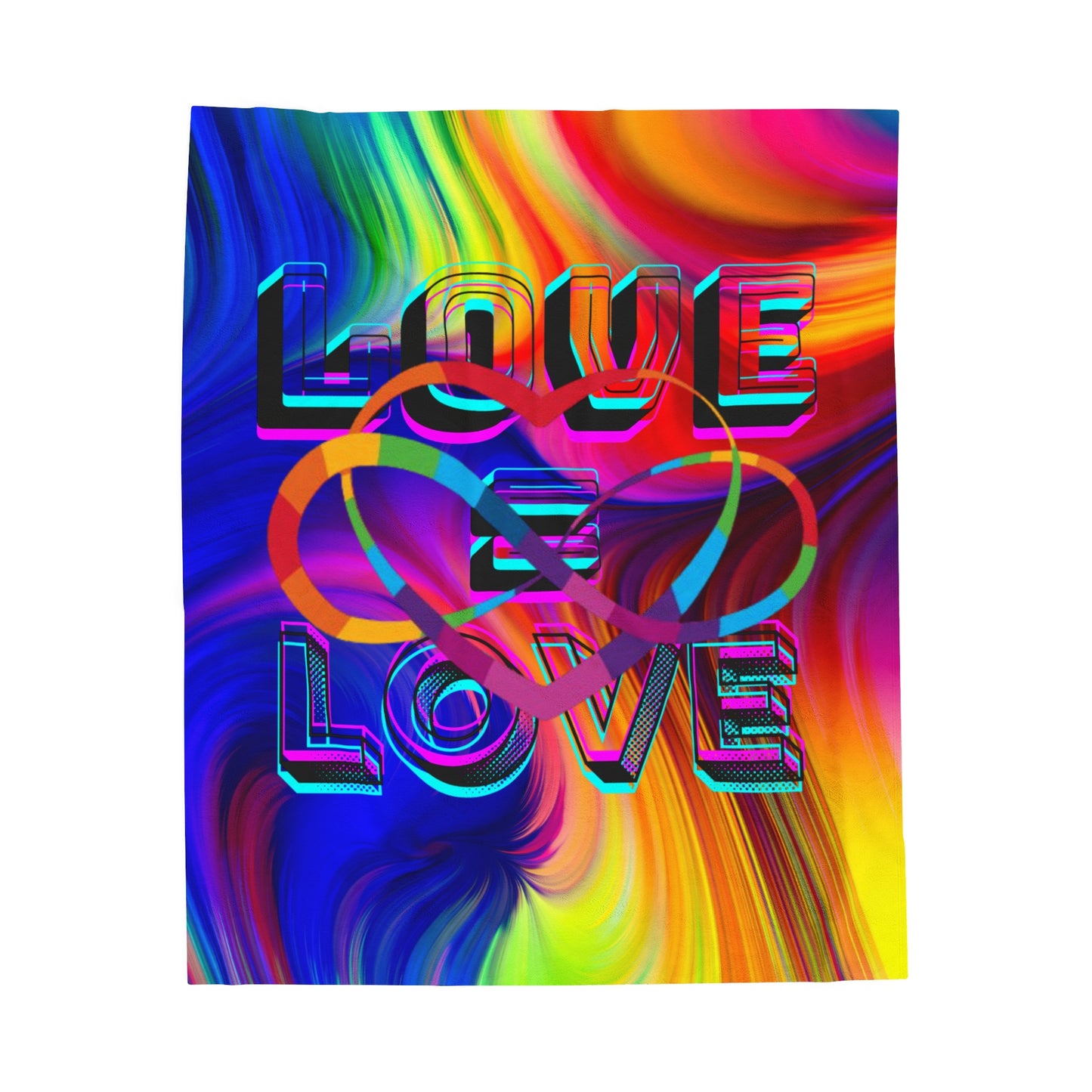 Love Velveteen Plush Blanket
