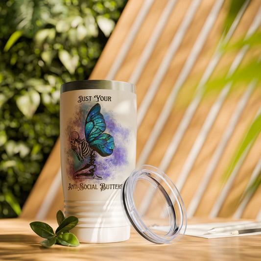 Anti-Social Ringneck Tumbler, 20oz