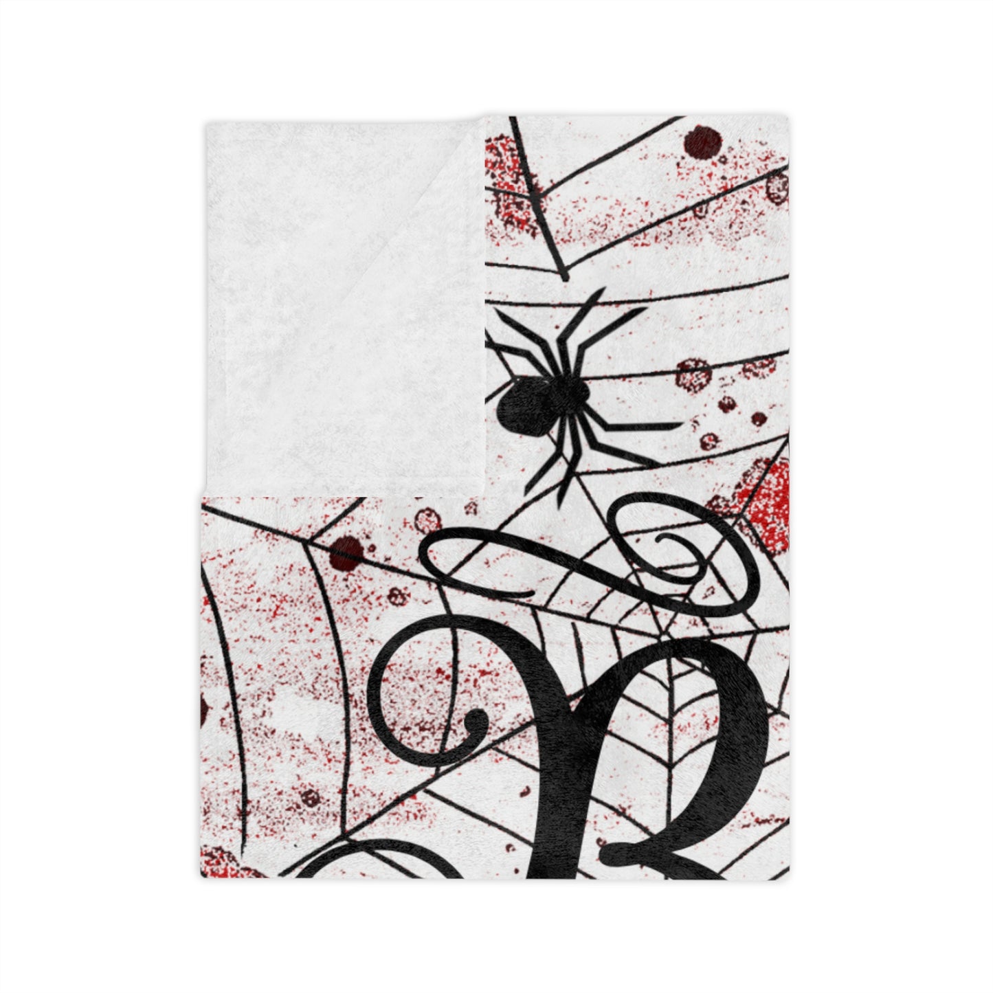 Say Boo Velveteen Microfiber Blanket