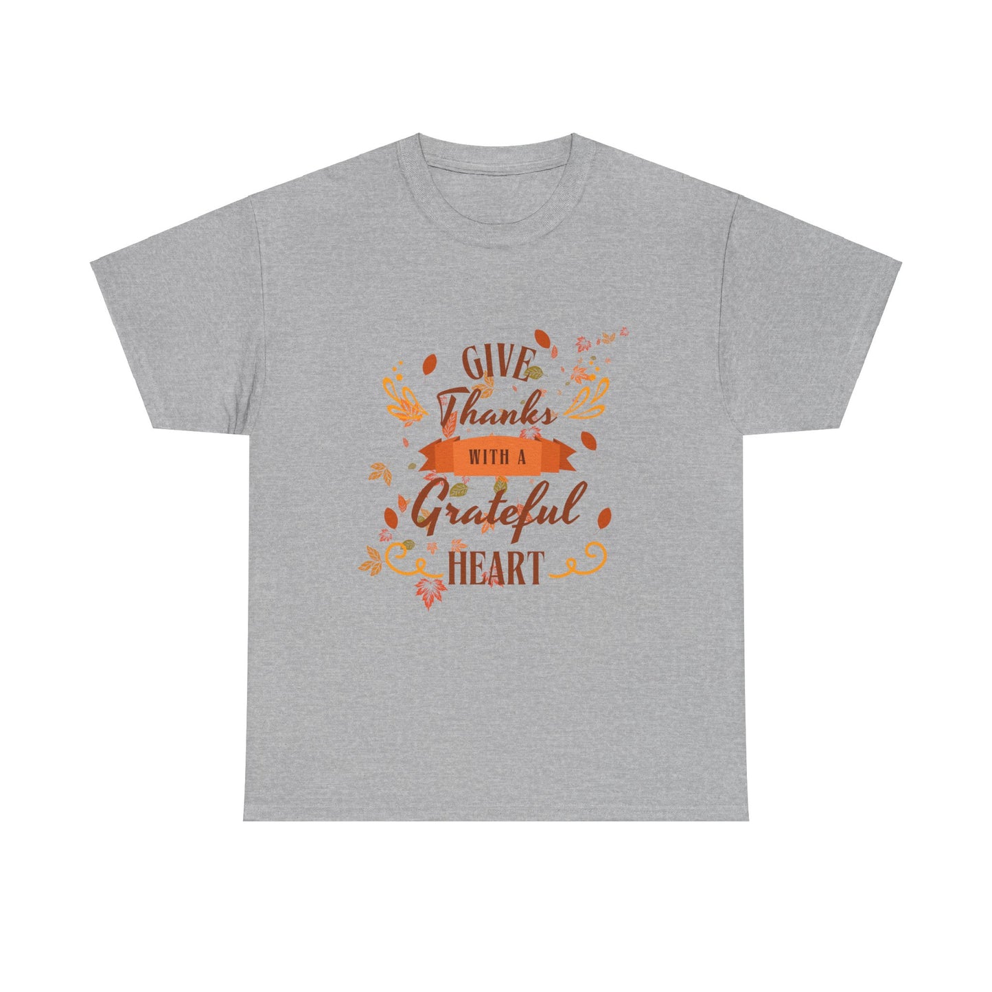 Give Thanks Unisex Heavy Cotton Tee